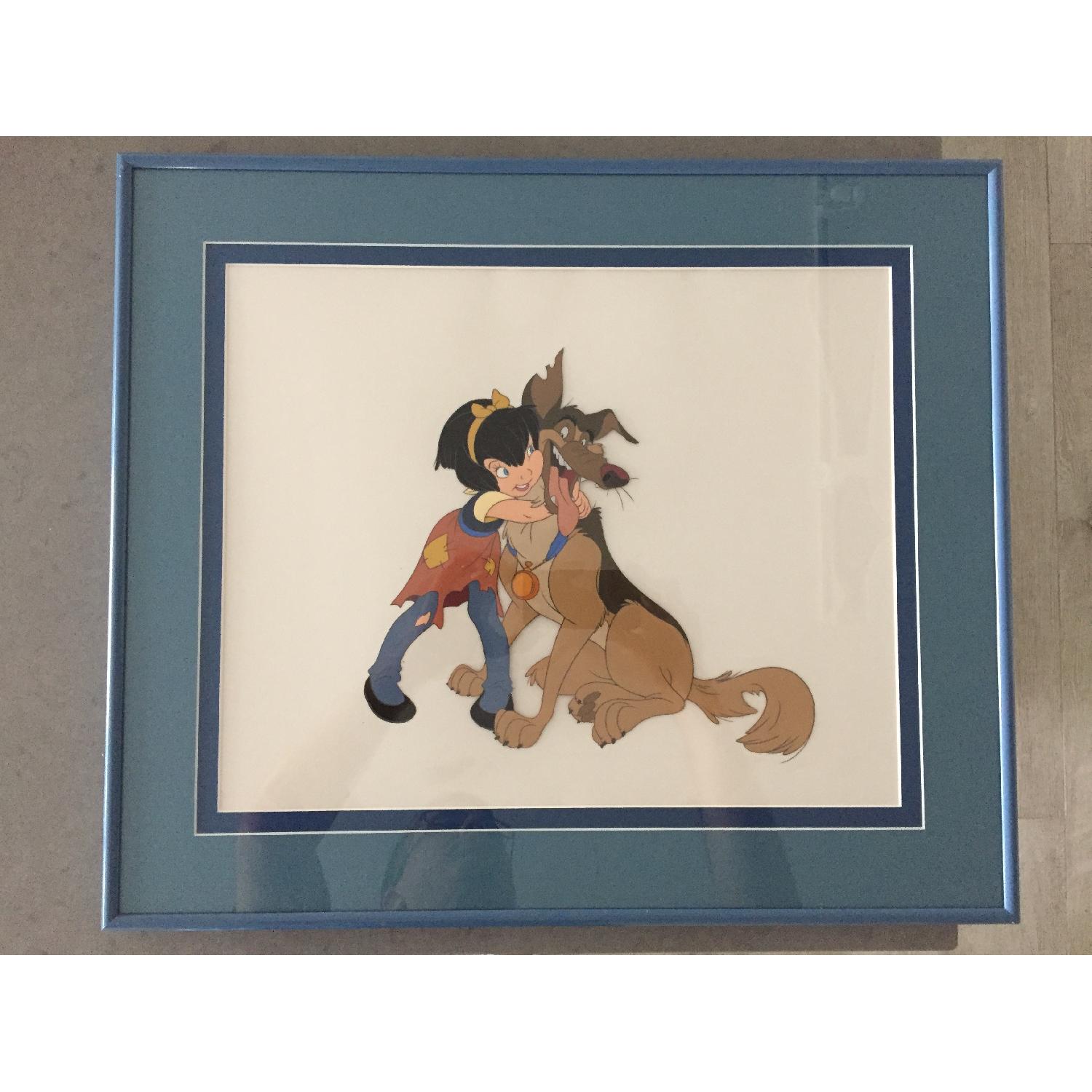 Original Hand Painted Animated Cel - All Dogs Go To Heaven - image-1