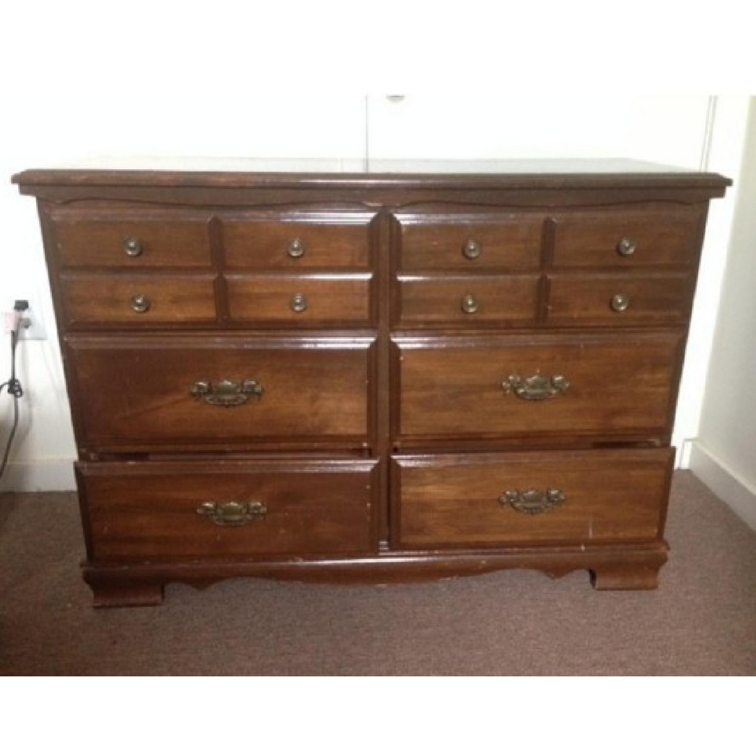 Solid Wood 6-Drawer Dresser - image-1