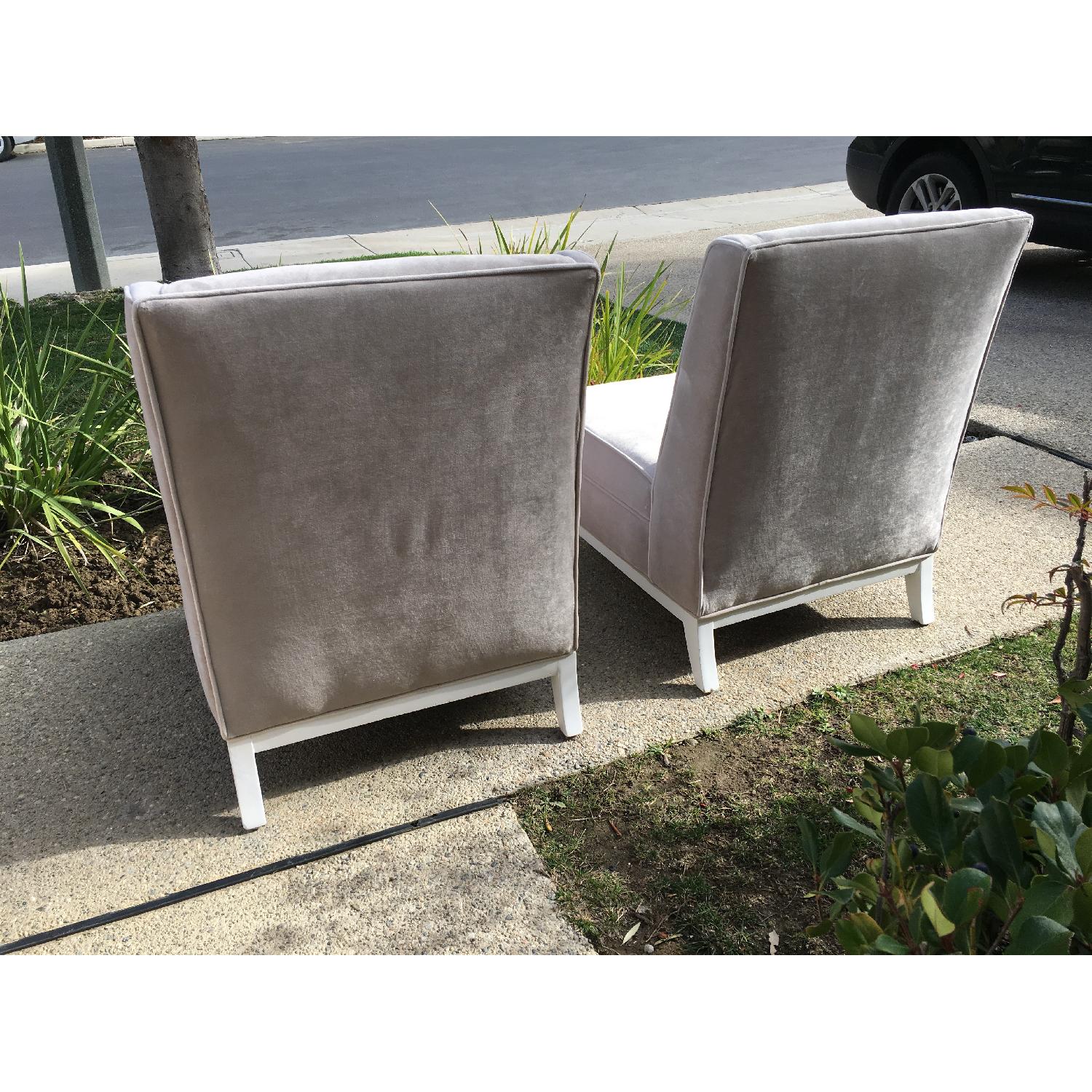 Jonathan Adler Morrow Slipper Chairs - Pair - image-4