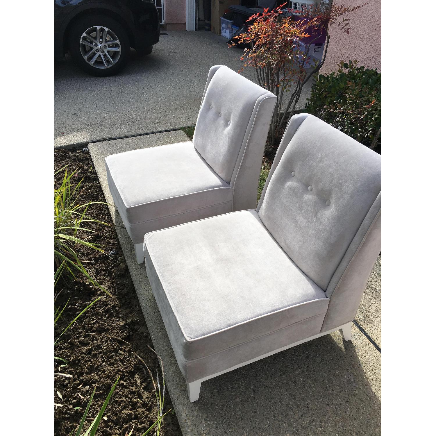 Jonathan Adler Morrow Slipper Chairs - Pair - image-5