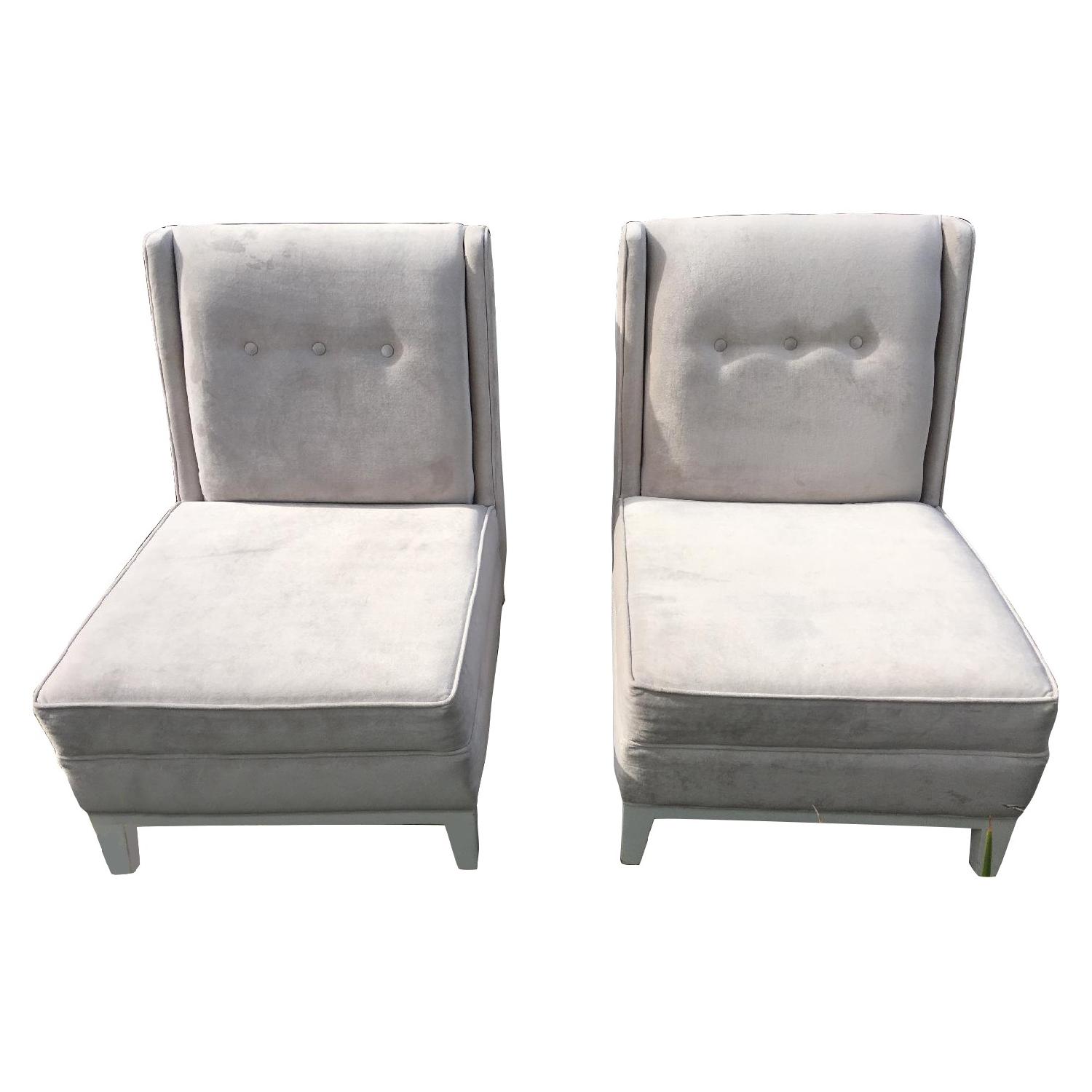 Jonathan Adler Morrow Slipper Chairs - Pair - image-0