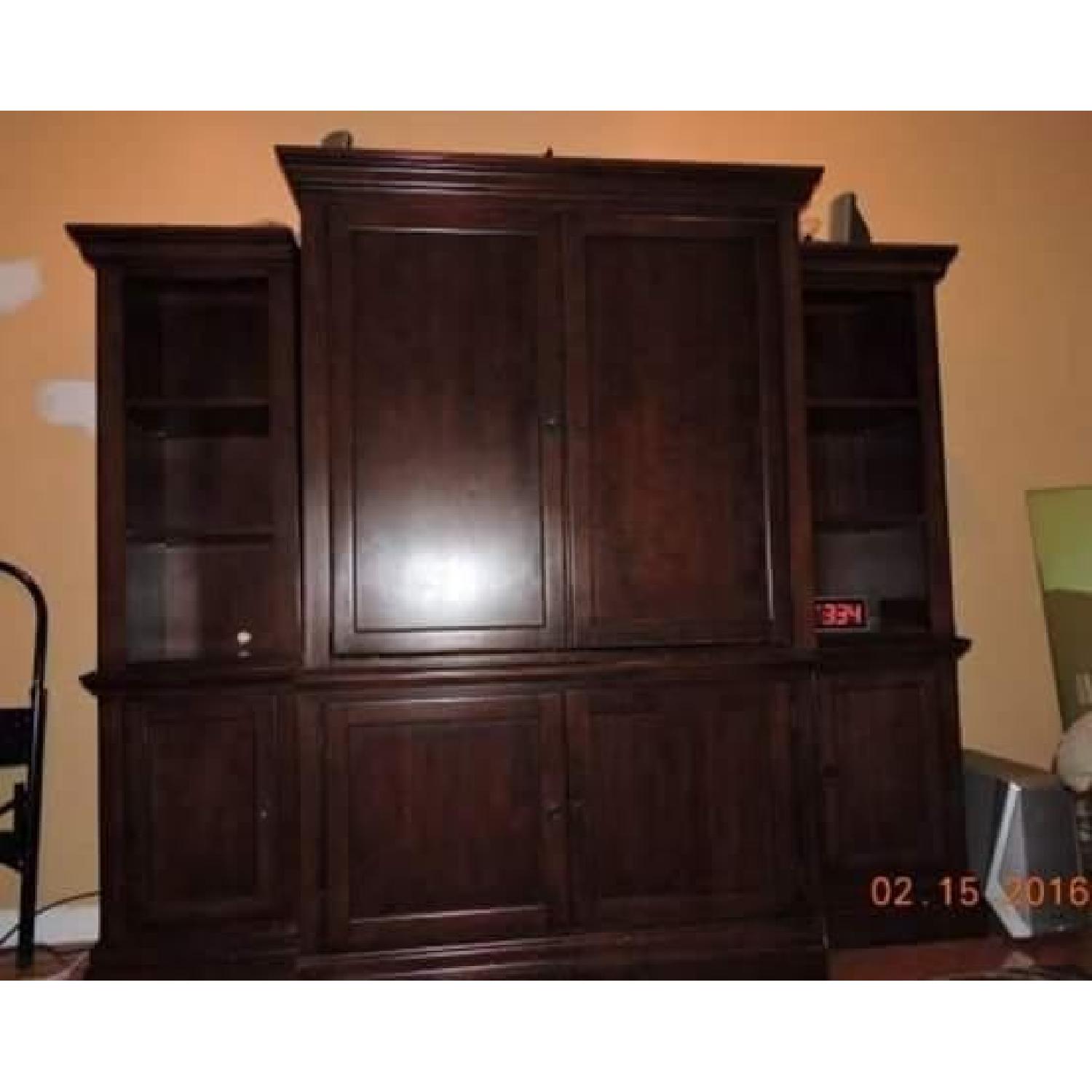 Chris Madden Solid Wood Entertainment Center - image-4