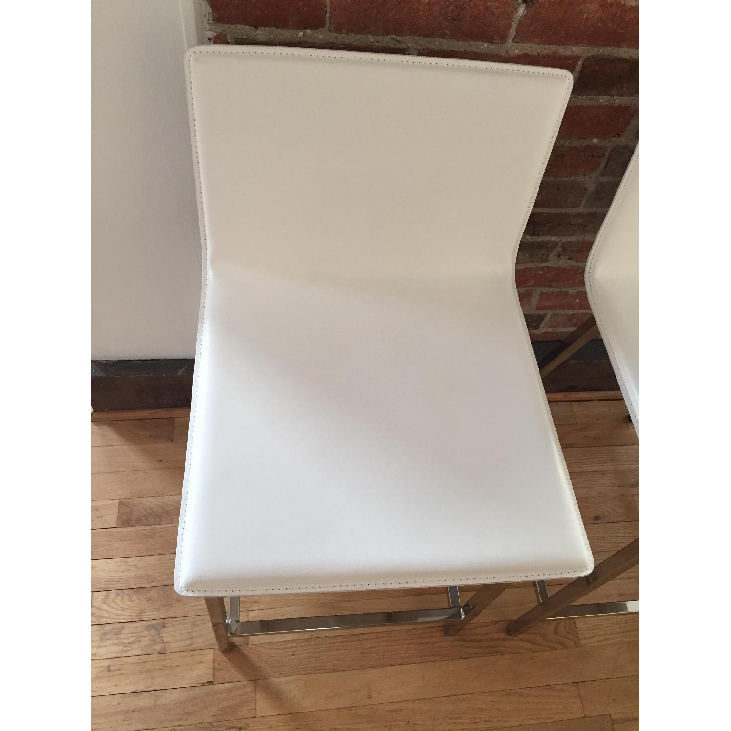 CB2 Phoenix Ivory Bar Stools - Set of 4 - image-2