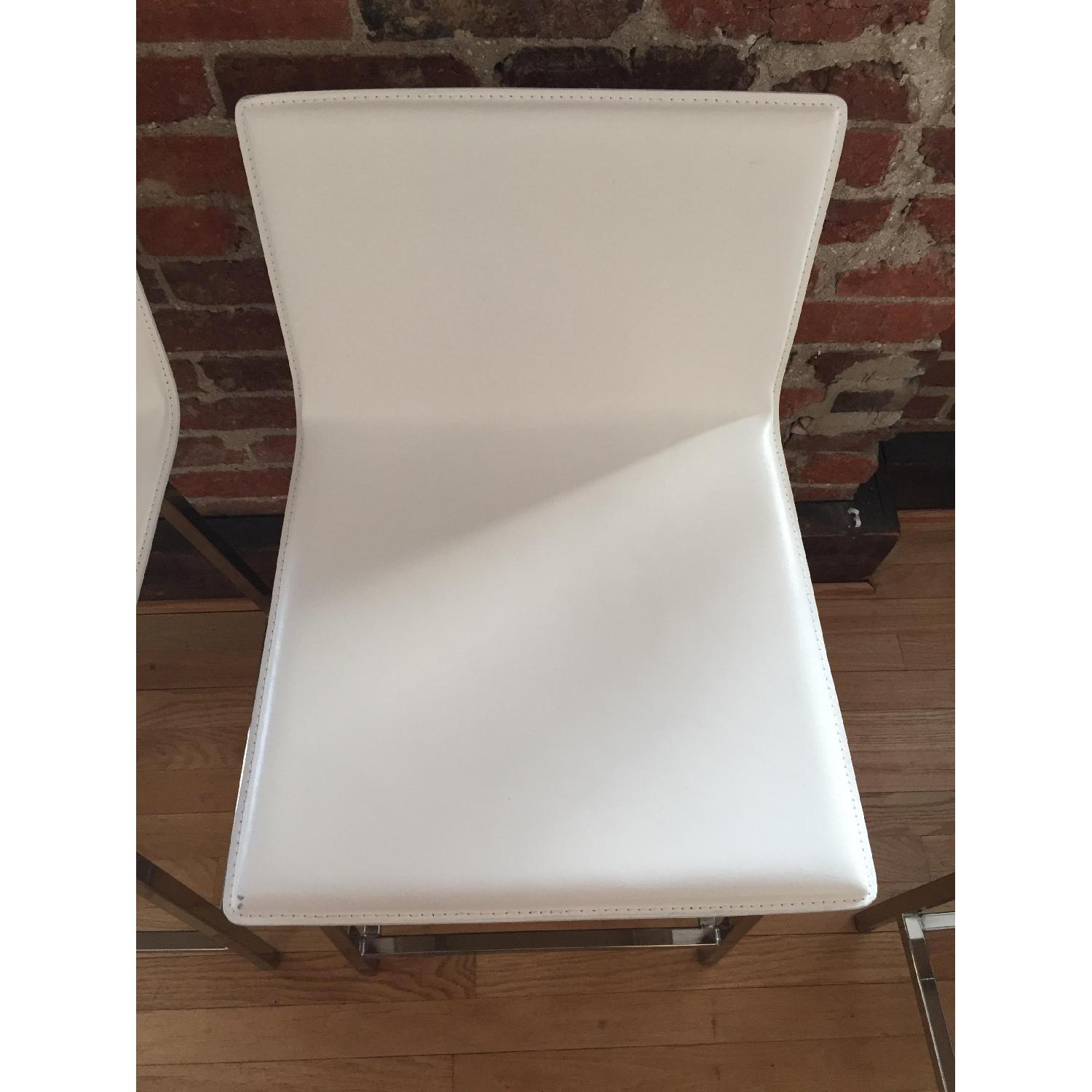 CB2 Phoenix Ivory Bar Stools - Set of 4 - image-3