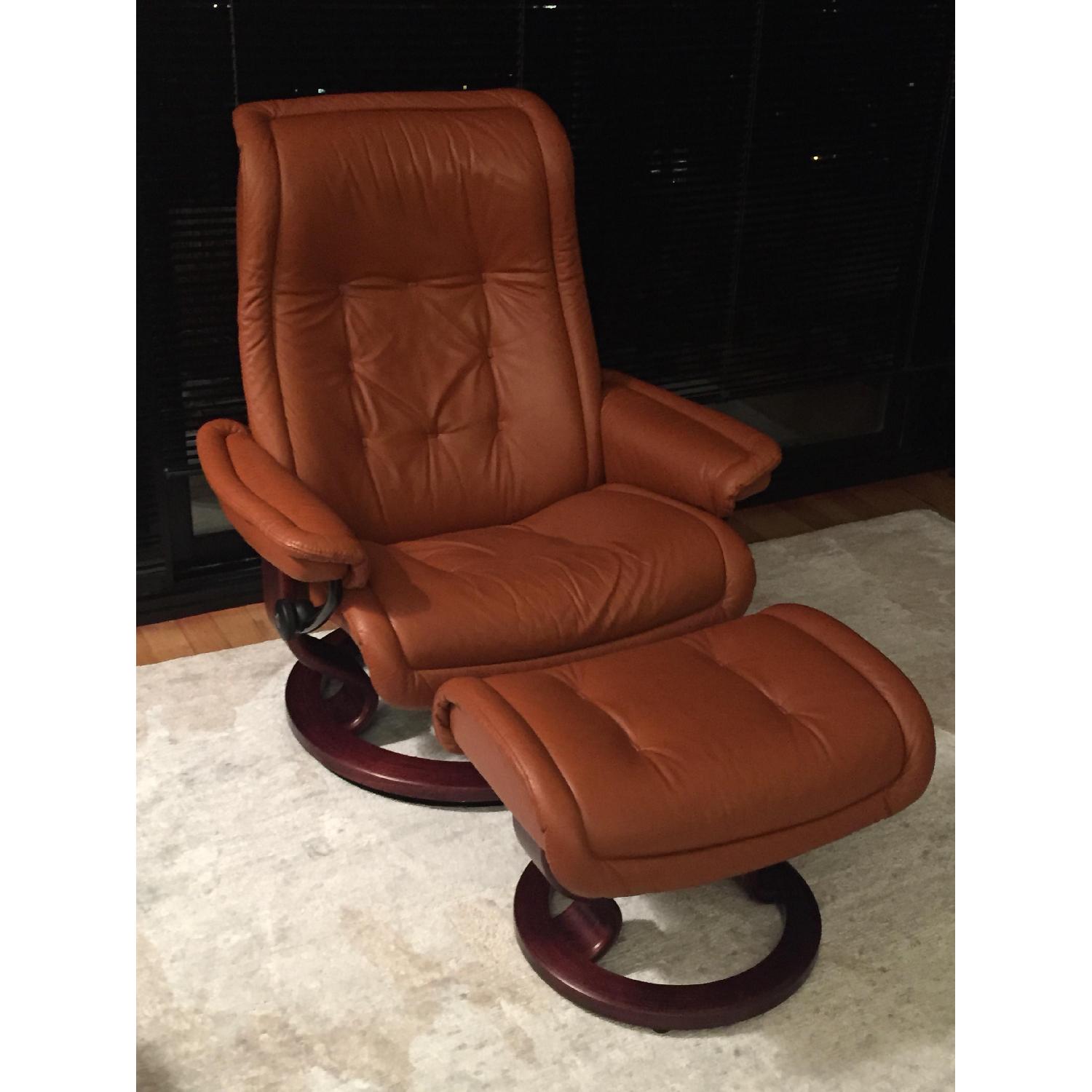 Ekornes Stressless Royal Large Recliner and Ottoman - image-2