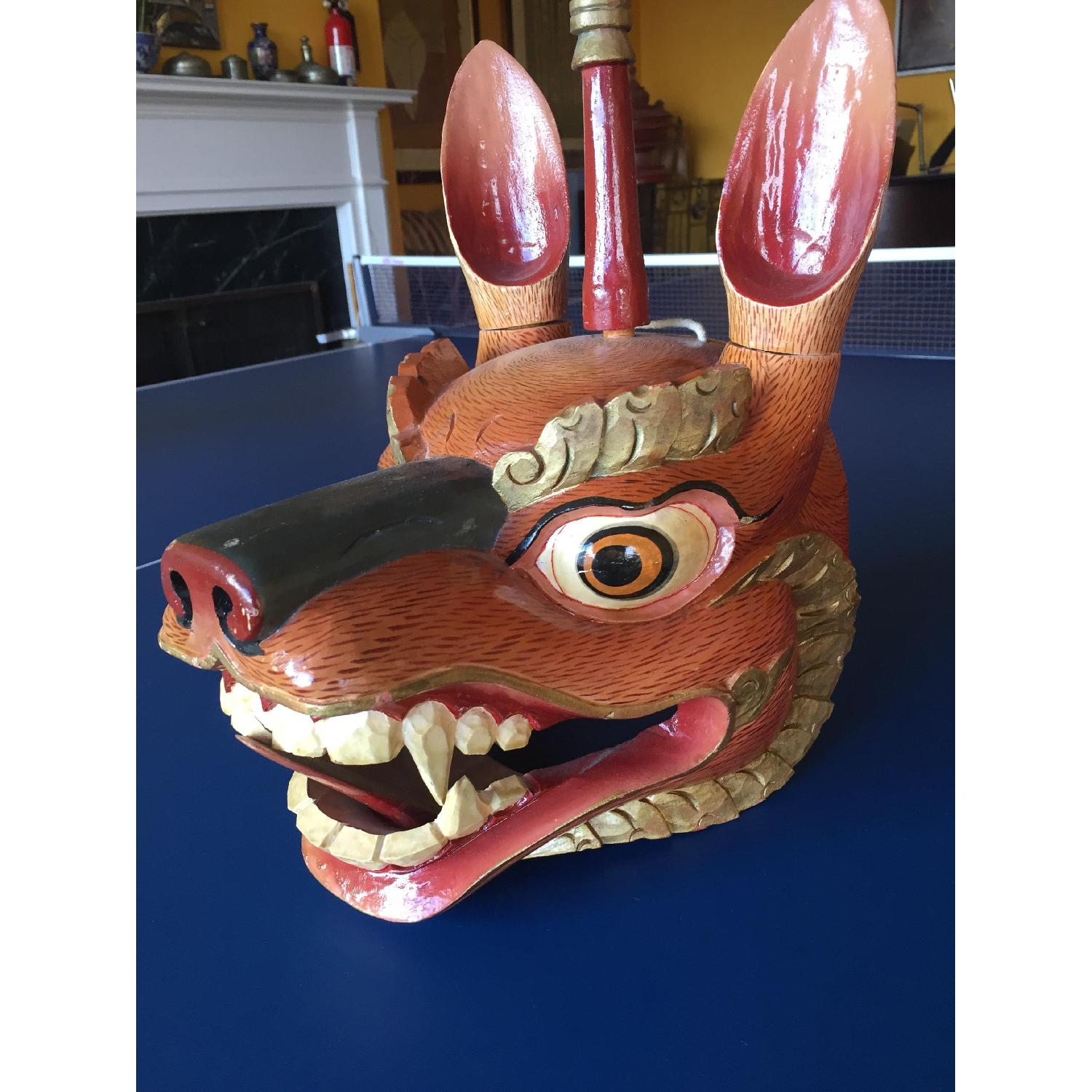 Bhutanese Hand-Made Masks - 5 Available - image-5