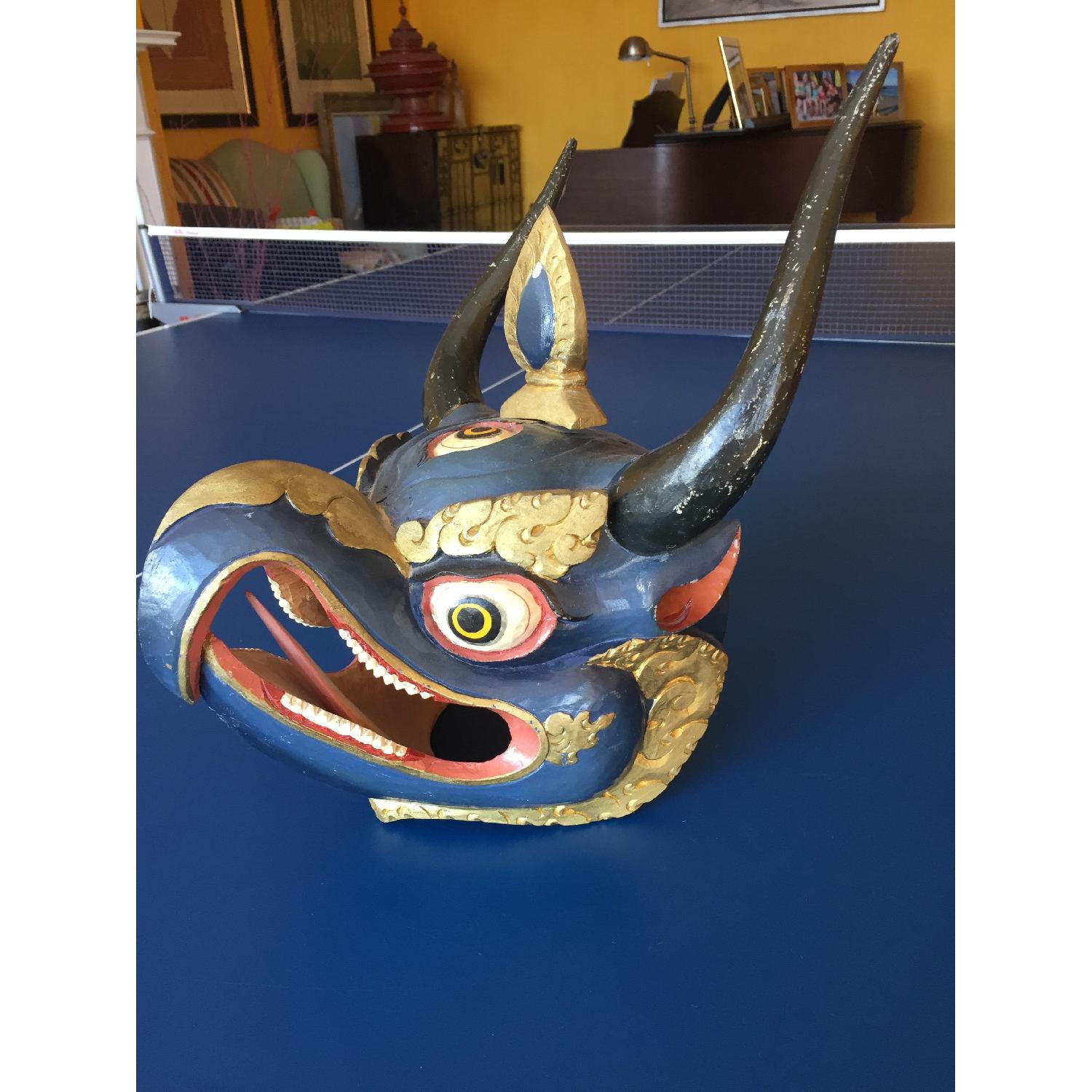 Bhutanese Hand-Made Masks - 5 Available - image-7