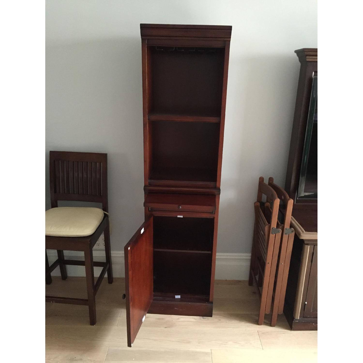 Pottery Barn Modular Bar with Cabinet Tower - image-5