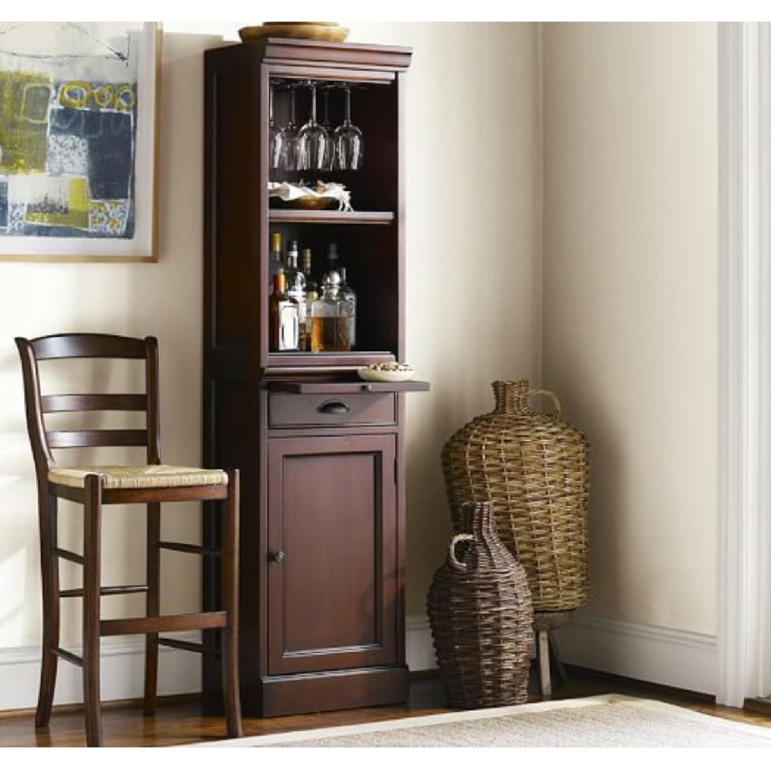 Pottery Barn Modular Bar with Cabinet Tower - image-6