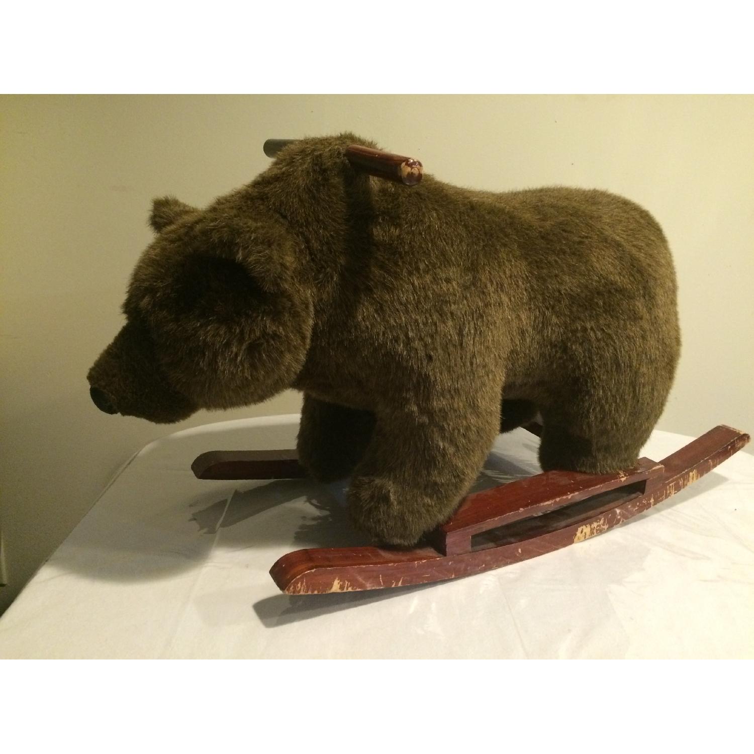 Fao Schawrz Rocking Bear - image-1