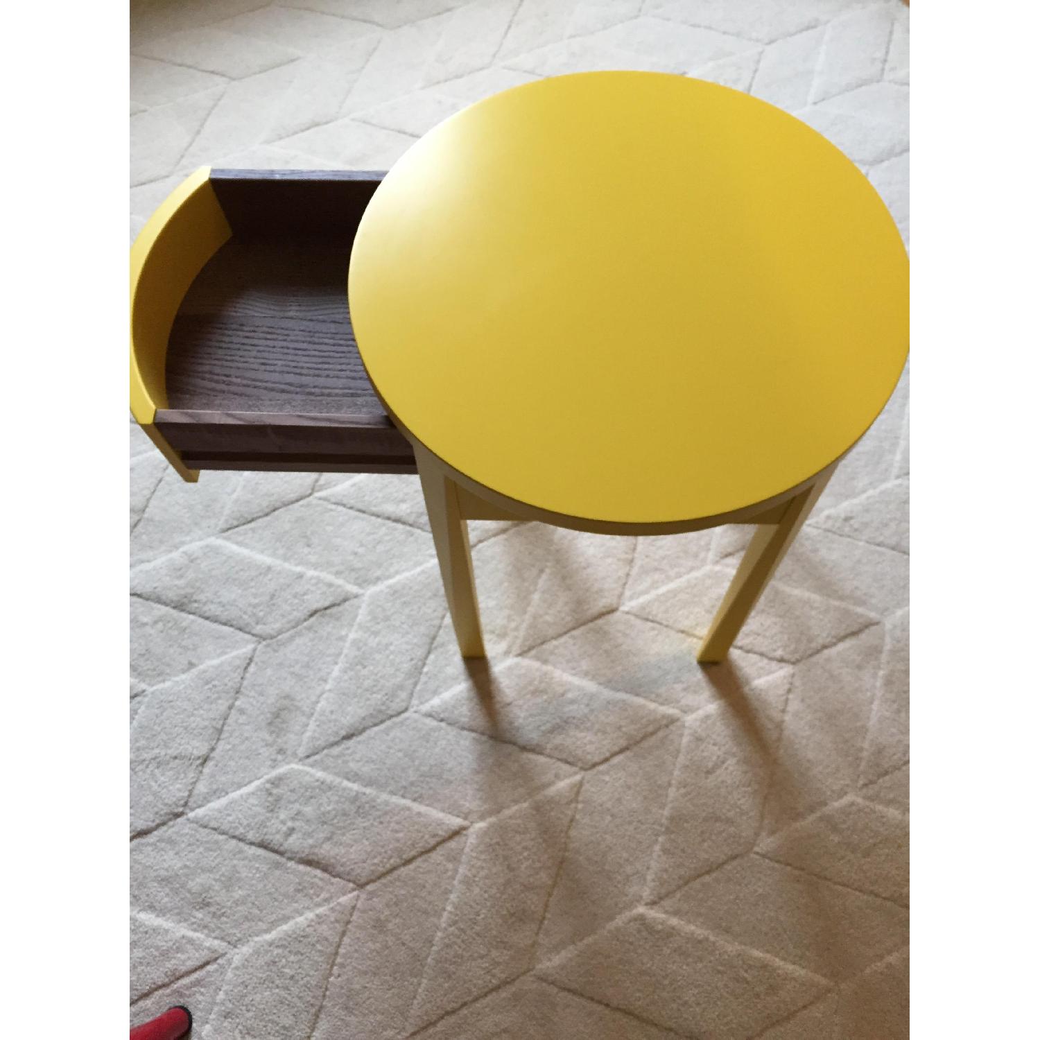 Ikea Stockholm Yellow Bedside Table - AptDeco