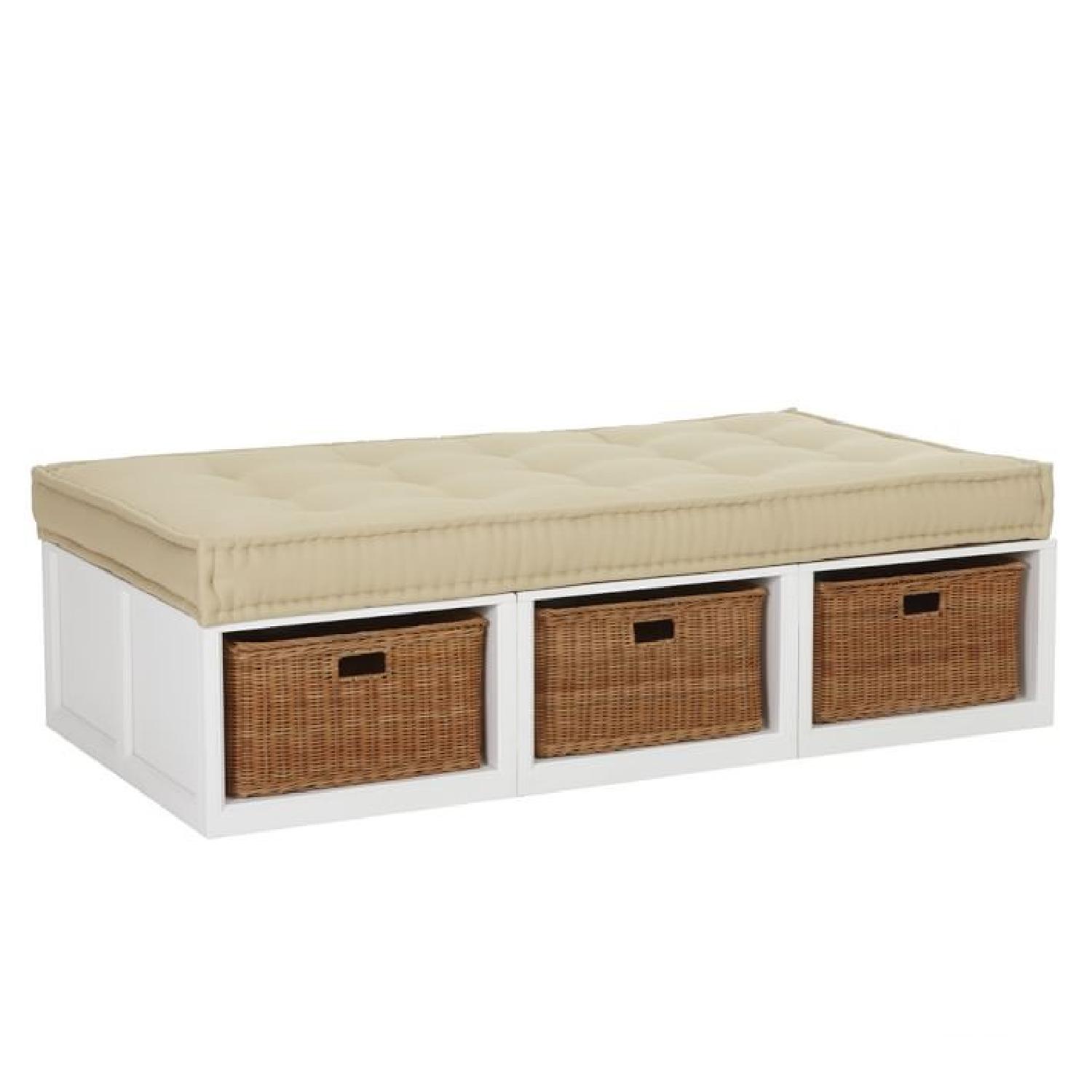 Pottery Barn Storage Bed - image-1