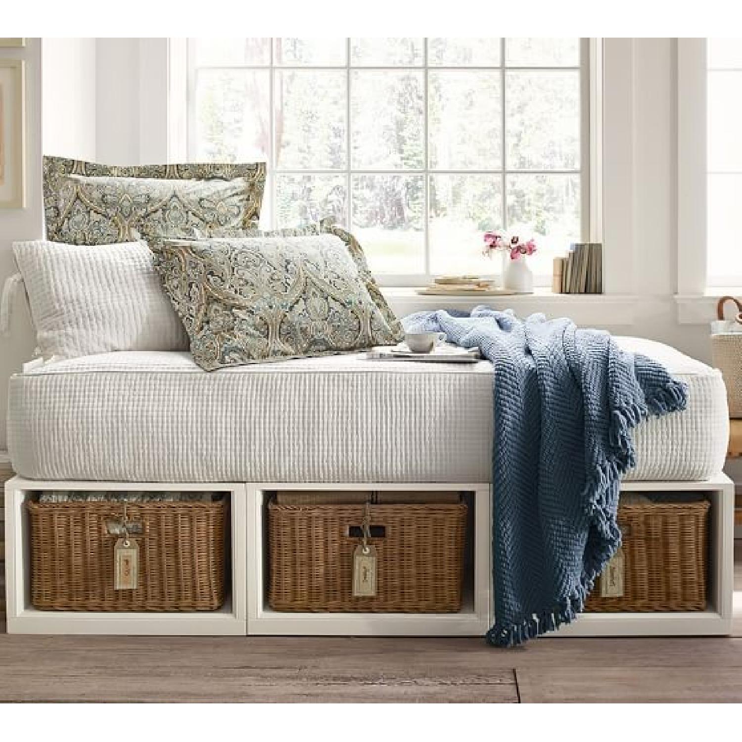Pottery Barn Storage Bed - image-2