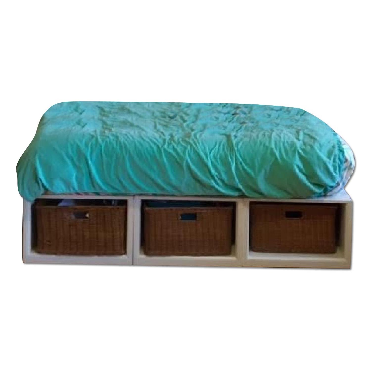 Pottery Barn Storage Bed - image-0