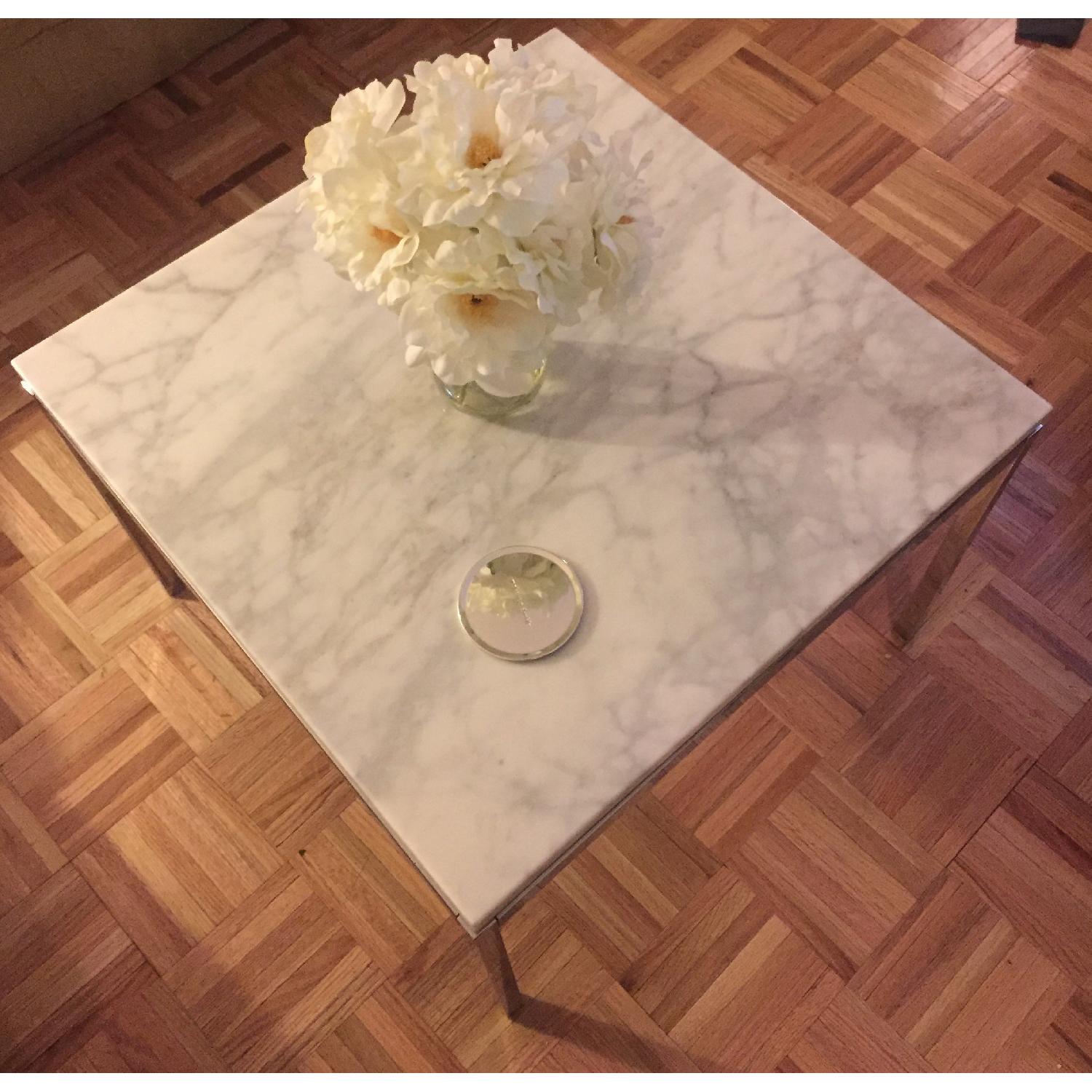 Florence Knoll Marble Coffee Table - image-1