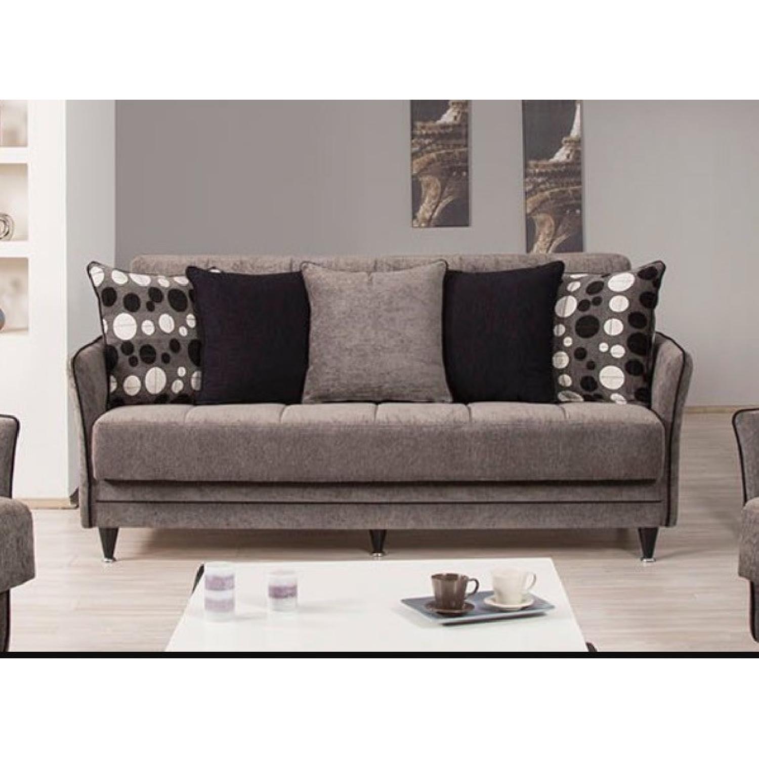 Grey Futon - image-2