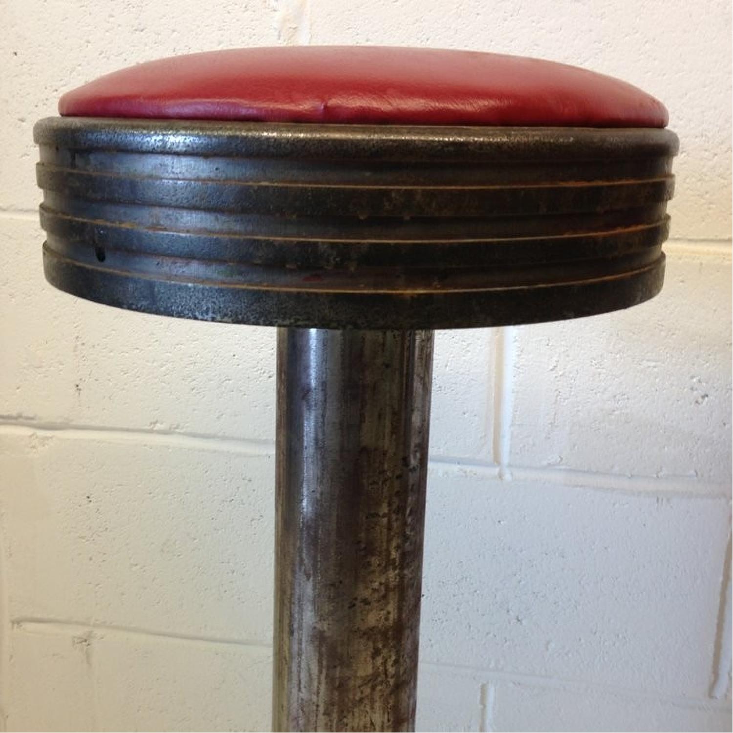 Vintage Swivel Bar Stools - 6 Available - image-2