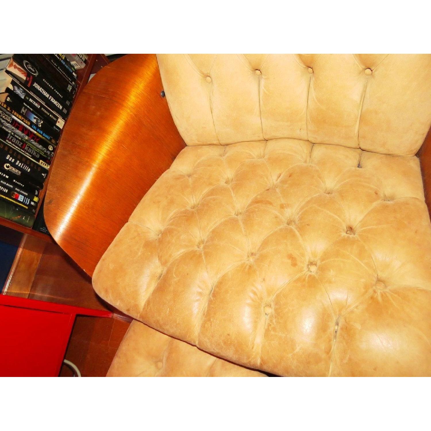 Vintage Mid Century Modern Recliner & Ottoman - image-5