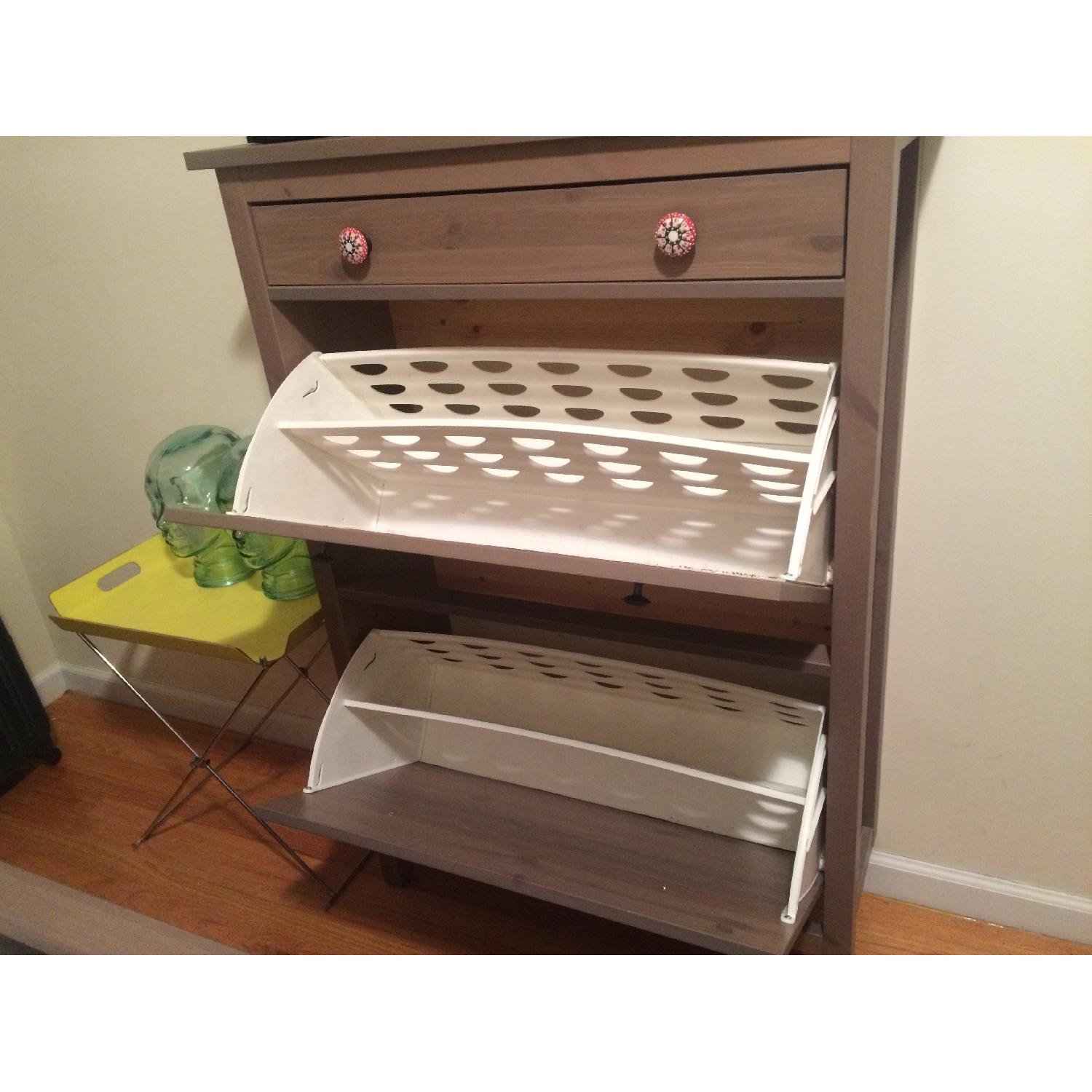 Ikea Hemnes Shoe Cabinet w/ 2 Compartments - image-3