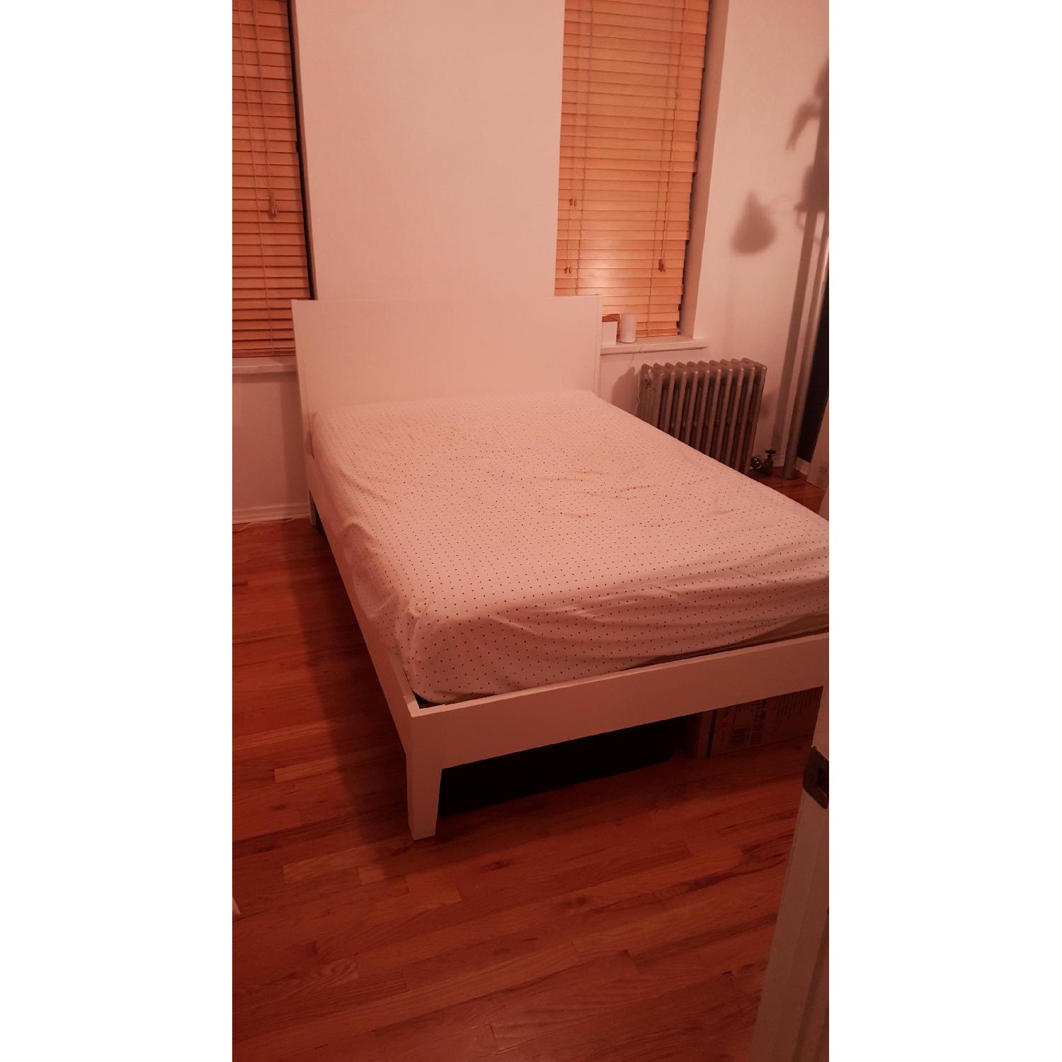 Ikea Nordli Full Size Bed Frame in White - image-1