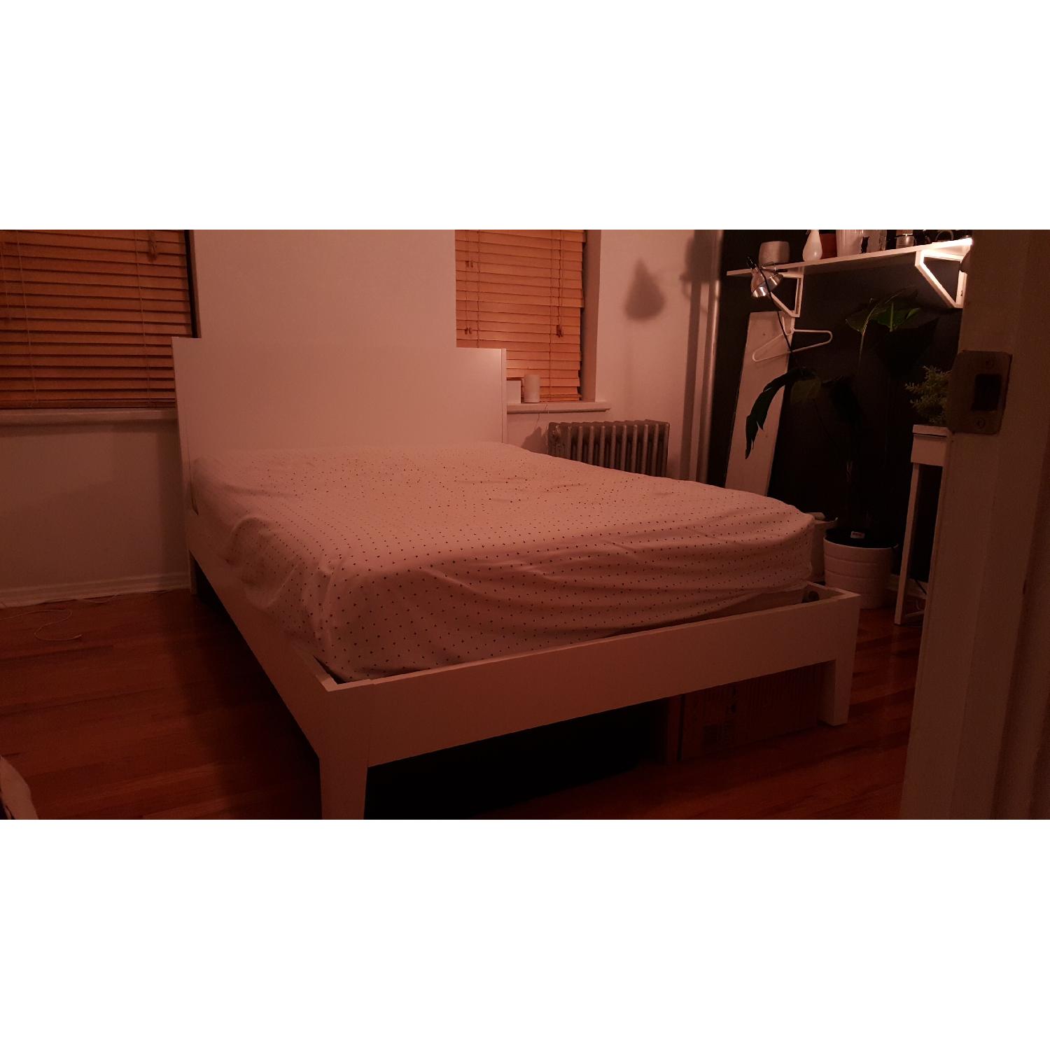 Ikea Nordli Full Size Bed Frame in White - image-2
