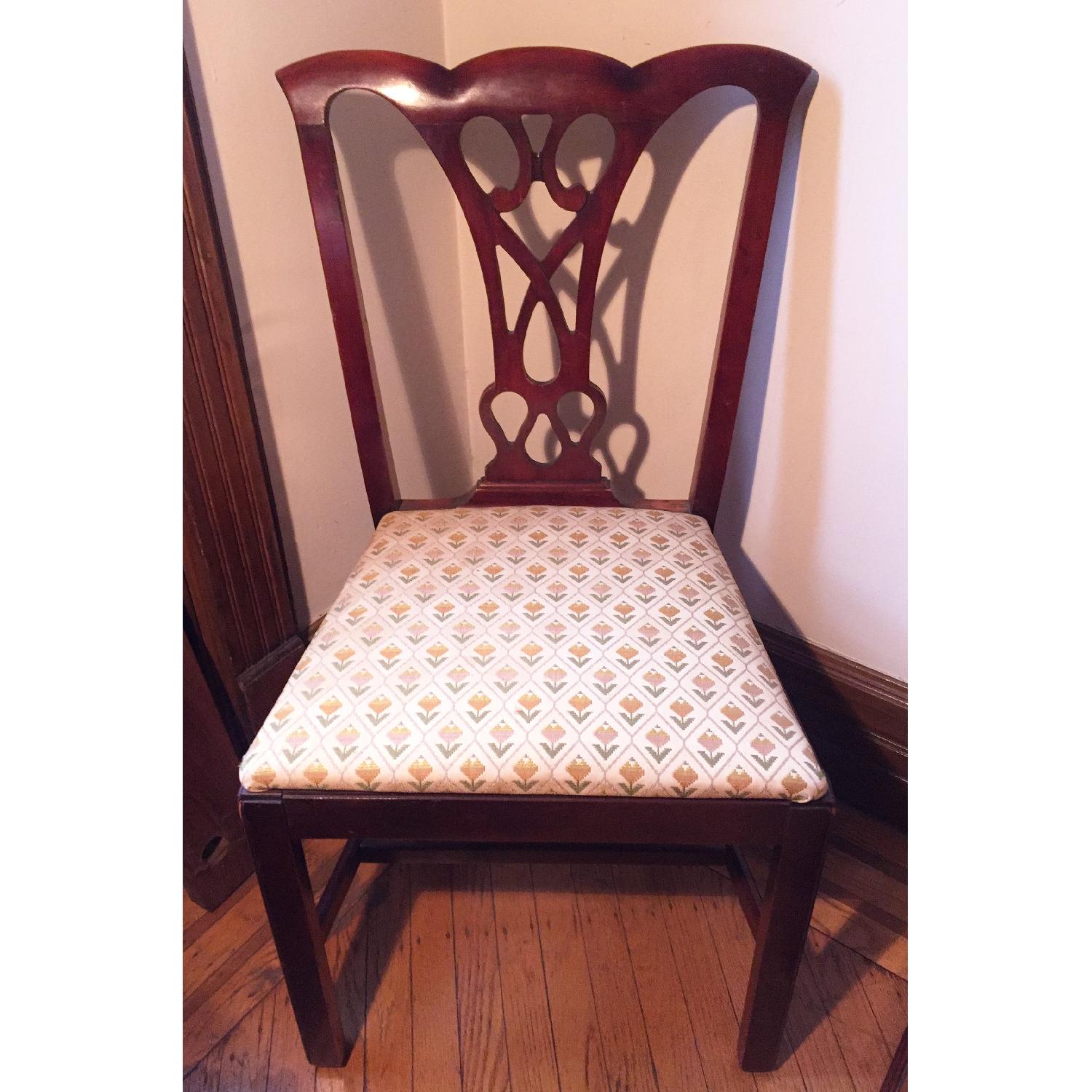 Morganton Duncan Phyfe Regency Dining Room Table w/ 6 Chairs - image-4