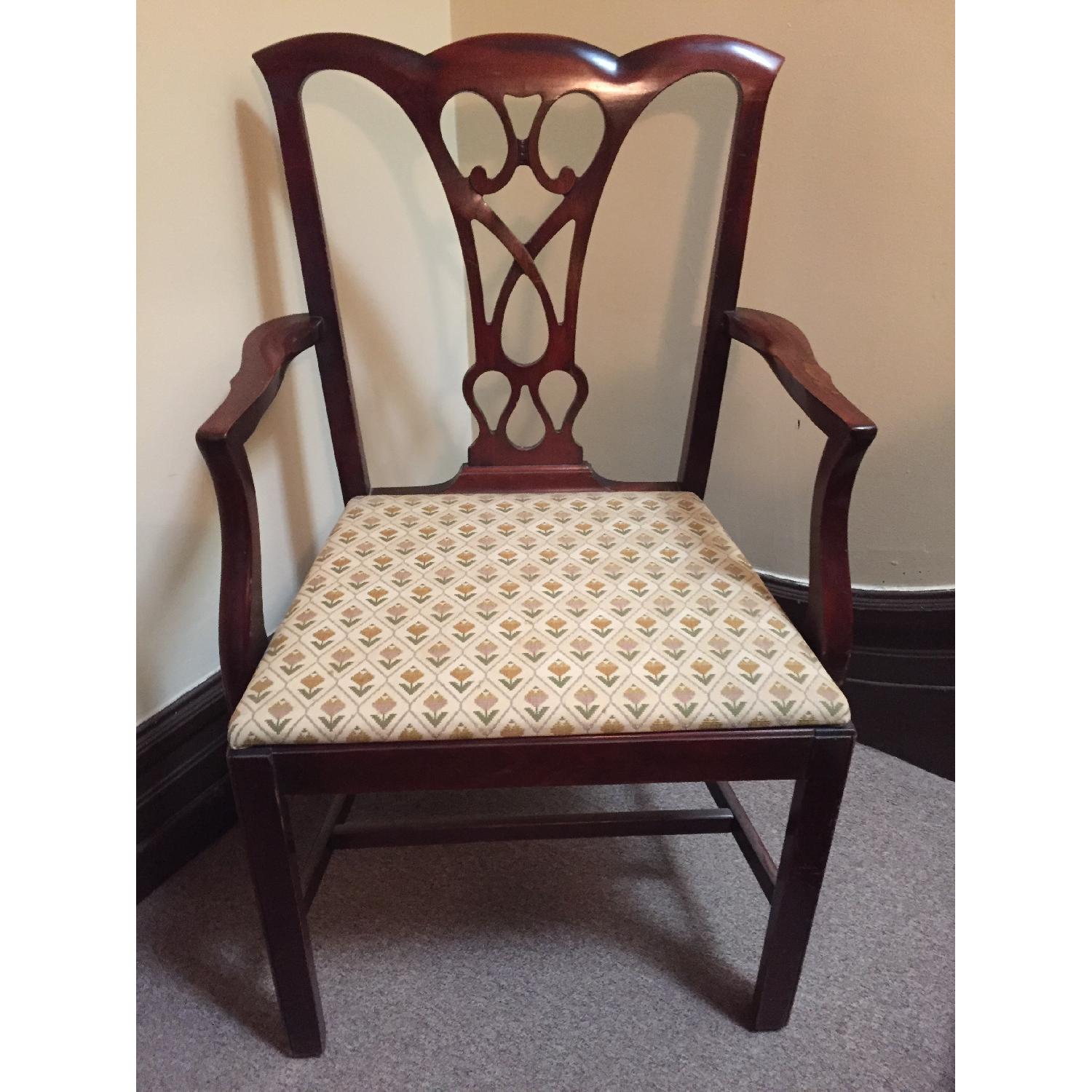 Morganton Duncan Phyfe Regency Dining Room Table w/ 6 Chairs - image-5