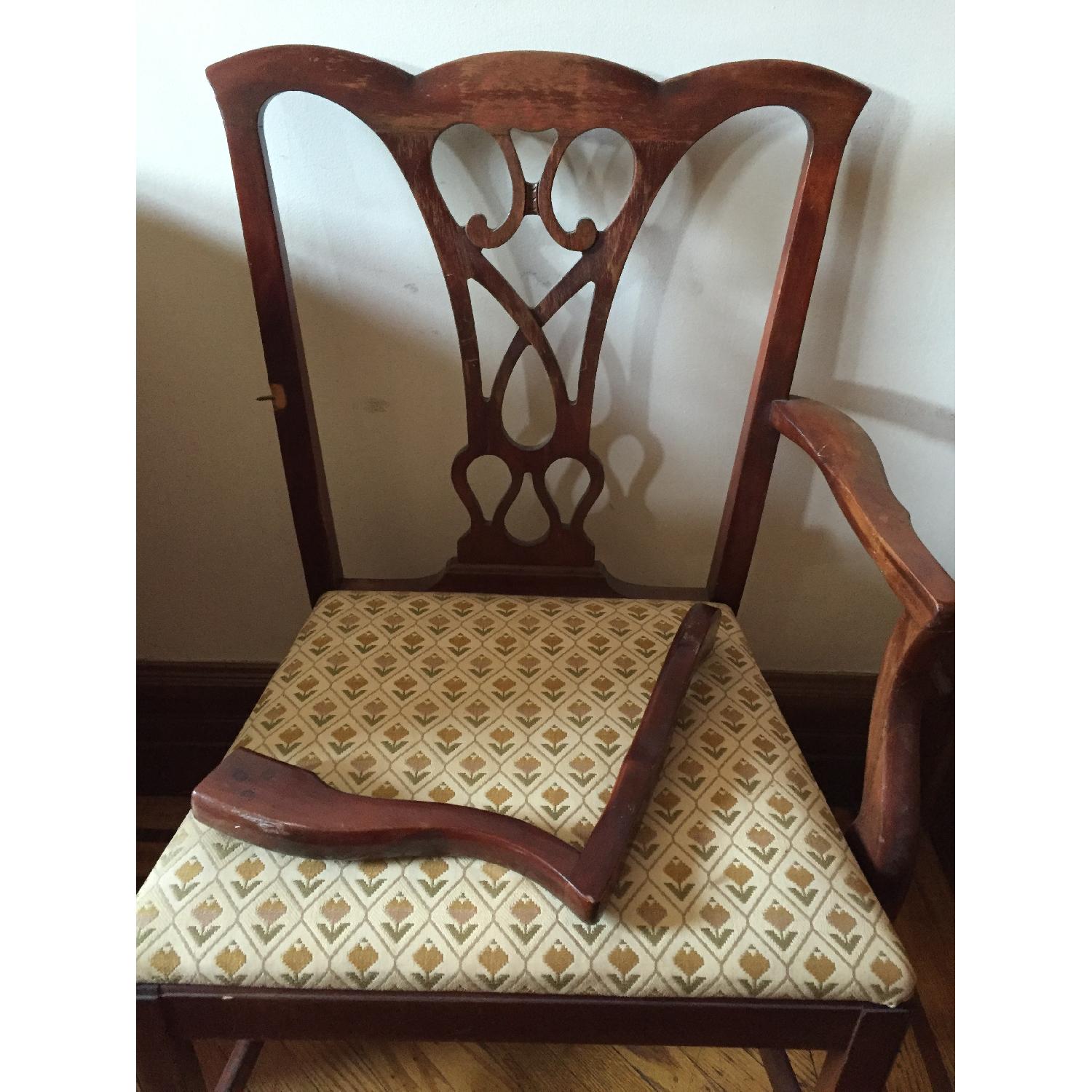 Morganton Duncan Phyfe Regency Dining Room Table w/ 6 Chairs - image-9