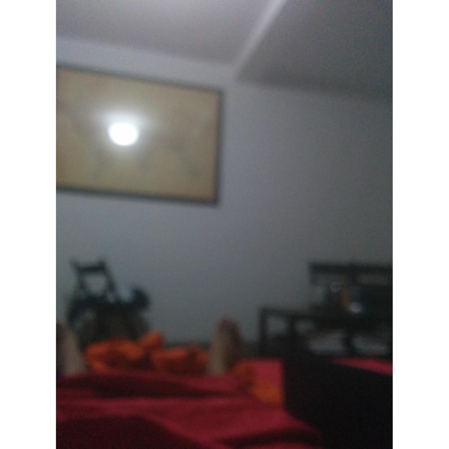 Framed World Map Vintage Style - image-2