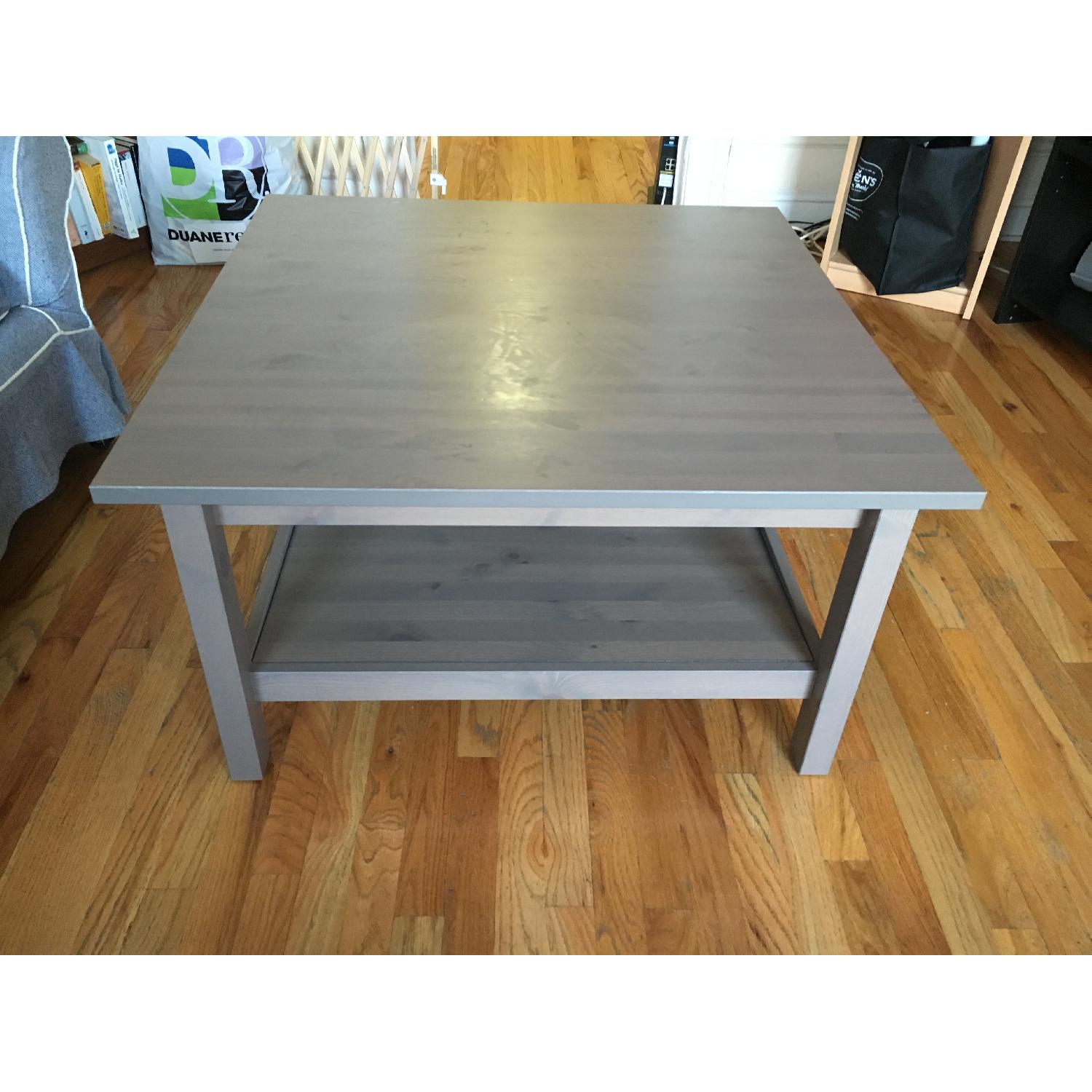 Ikea Hemnes Gray-Brown Coffee Table - image-5