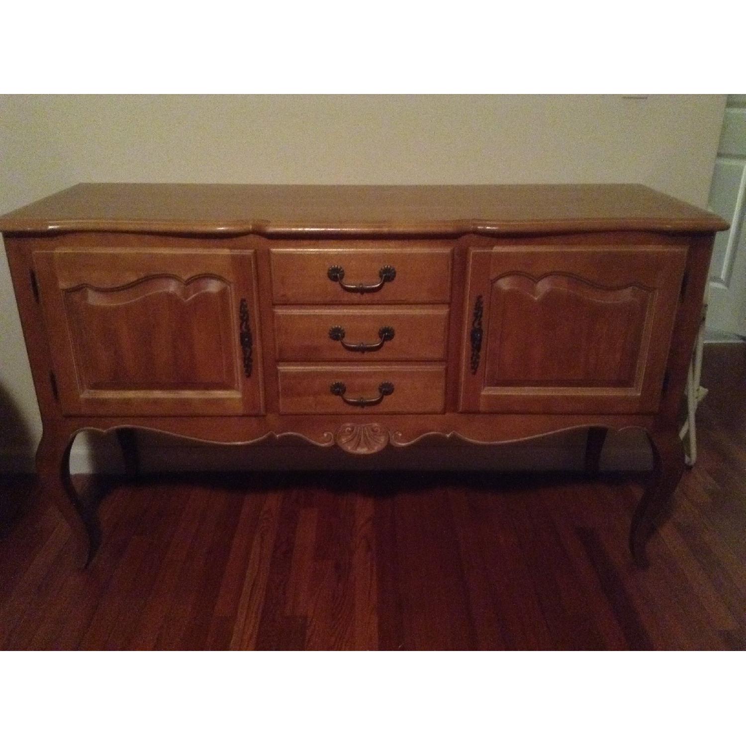 Ethan Allan 8 Piece Dining Room Set - image-1