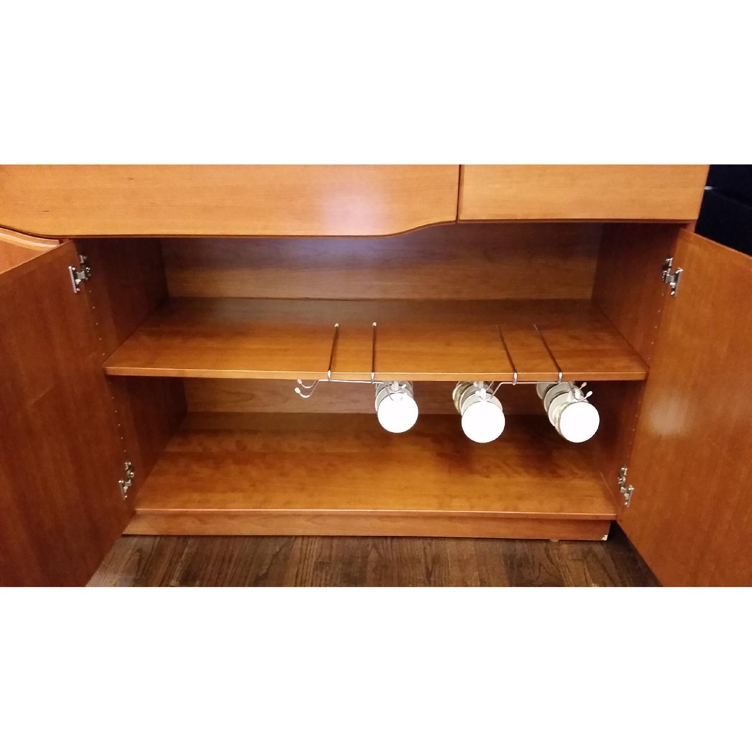 Skovby Mid Century Cherry Wood Buffet - image-6