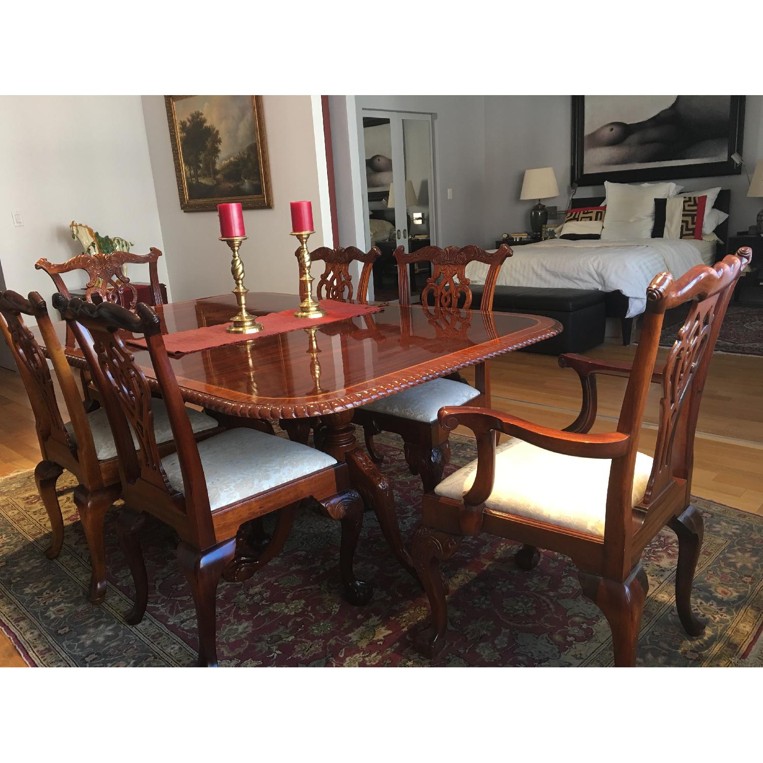 Traditional Queen Anne Dining Room Set - image-2