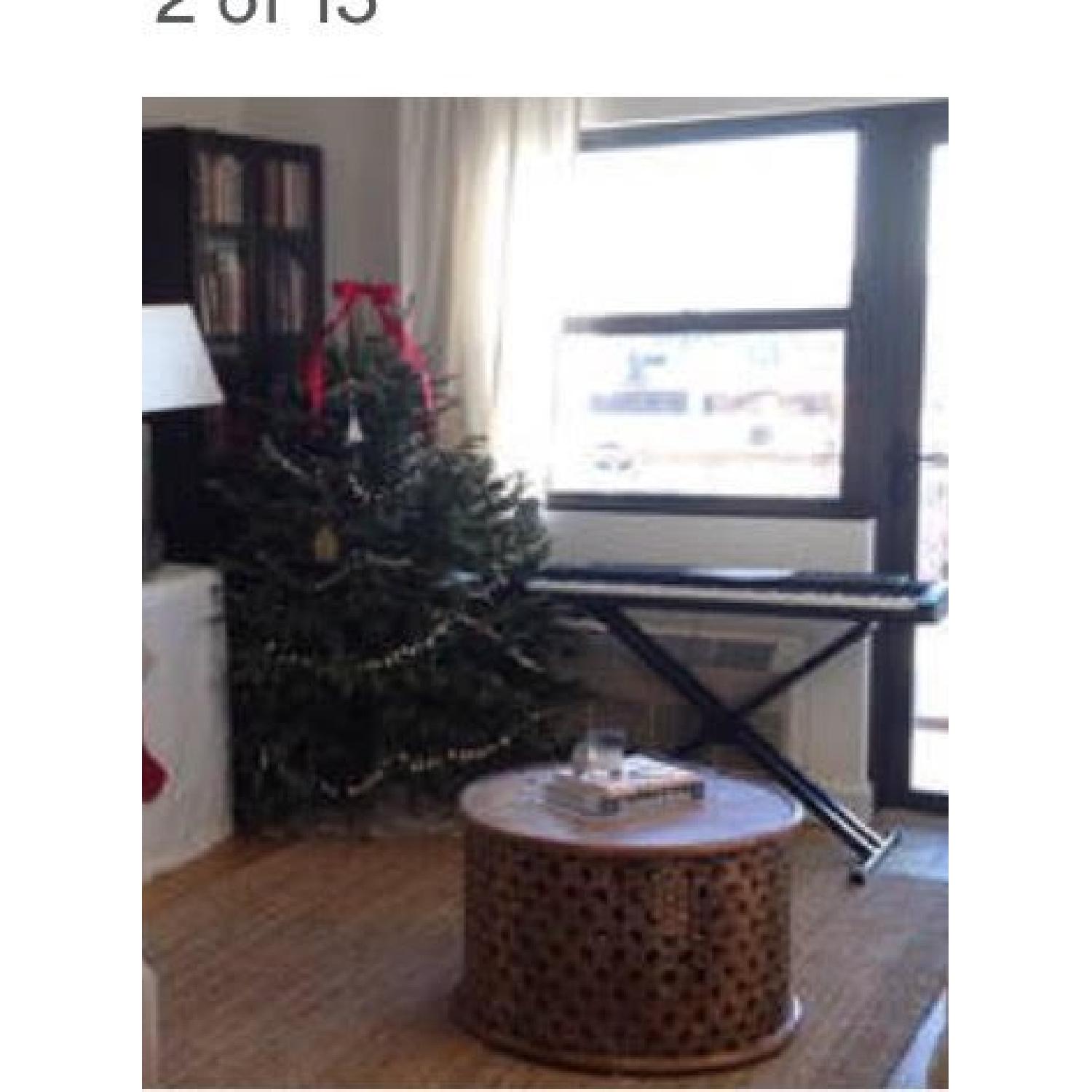 Vintage African Drum Coffee Table - image-1