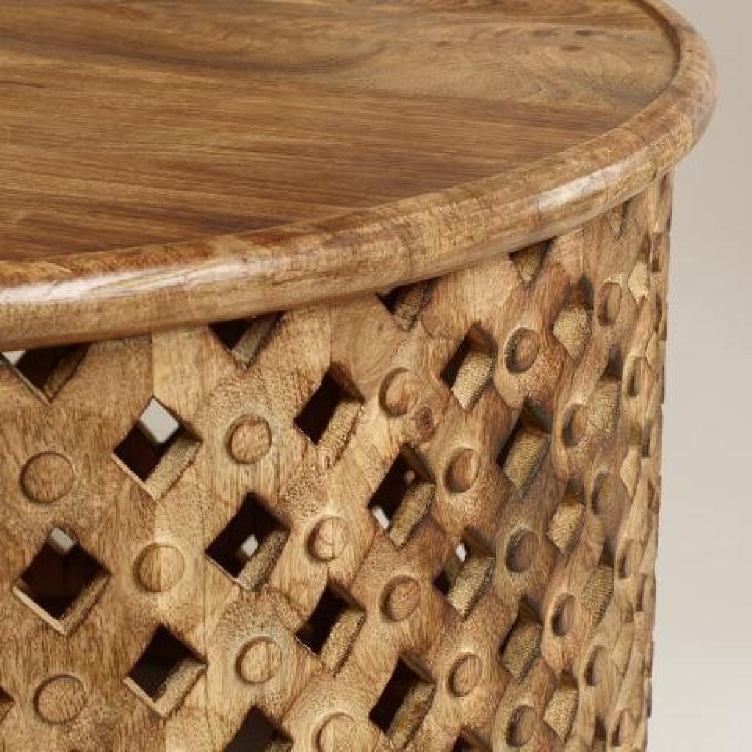 Vintage African Drum Coffee Table - image-2