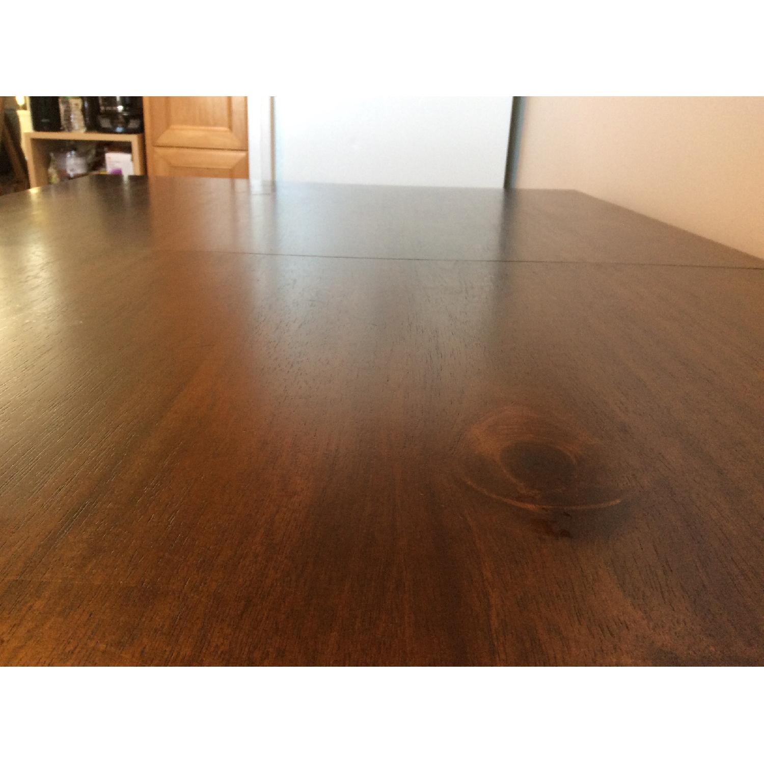 Pier 1 Dark Brown Dining Table - image-3