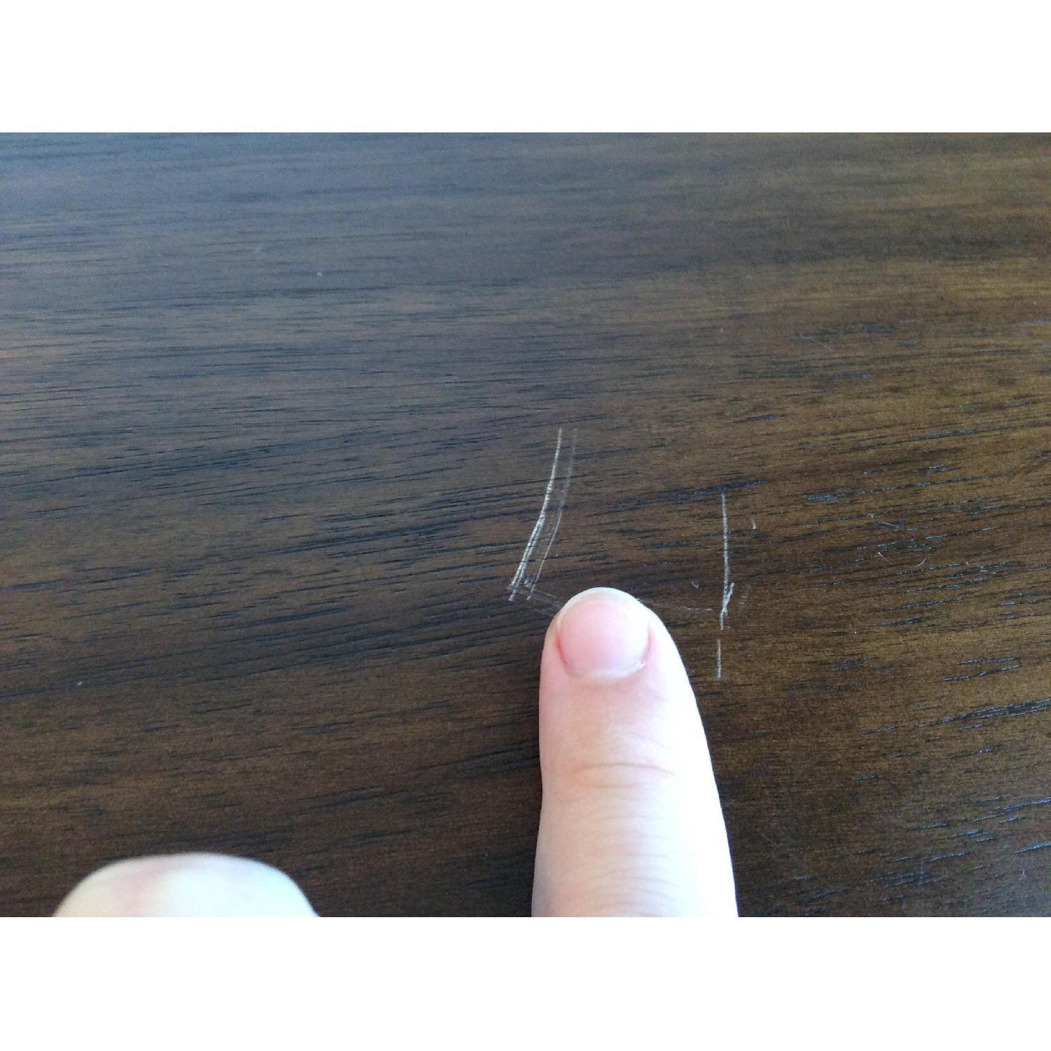 Pier 1 Dark Brown Dining Table - image-8