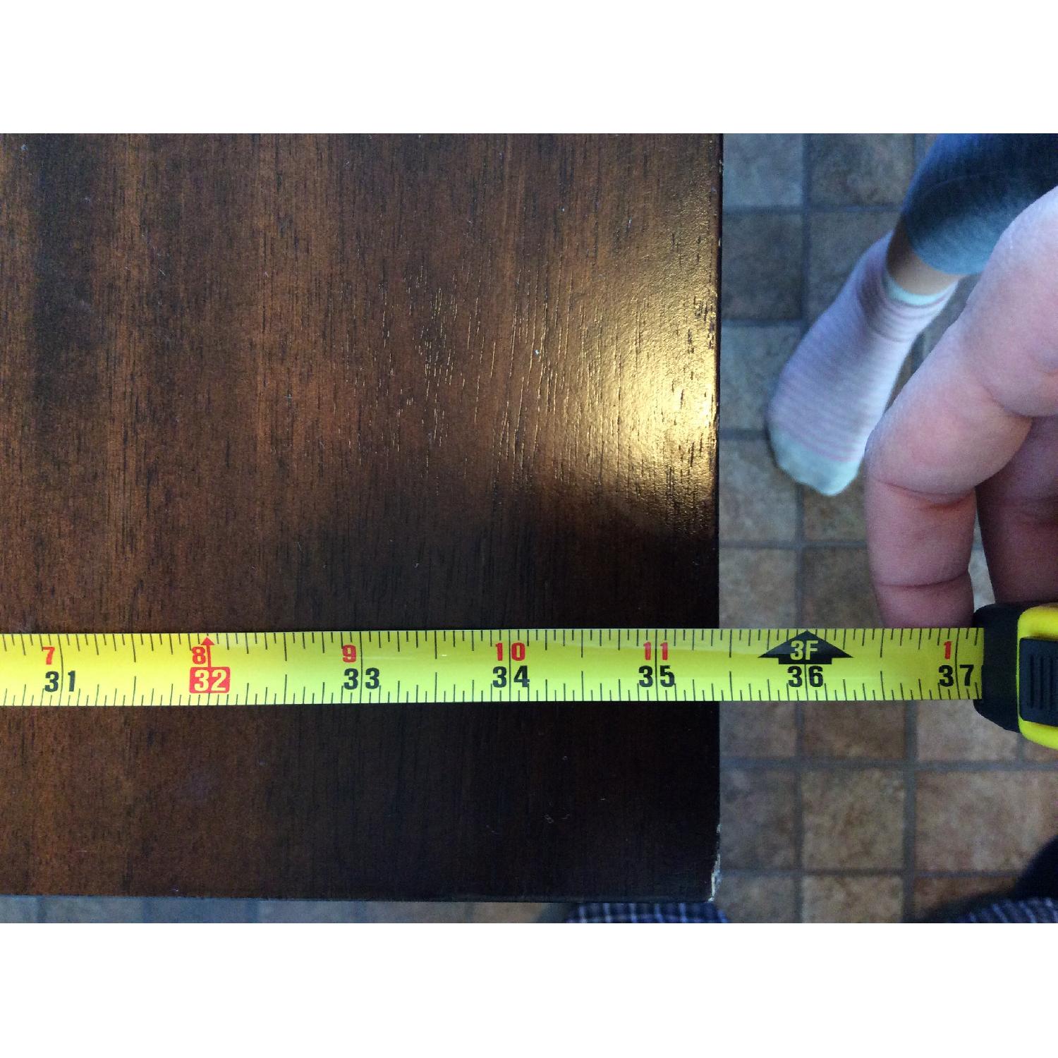 Pier 1 Dark Brown Dining Table - image-16