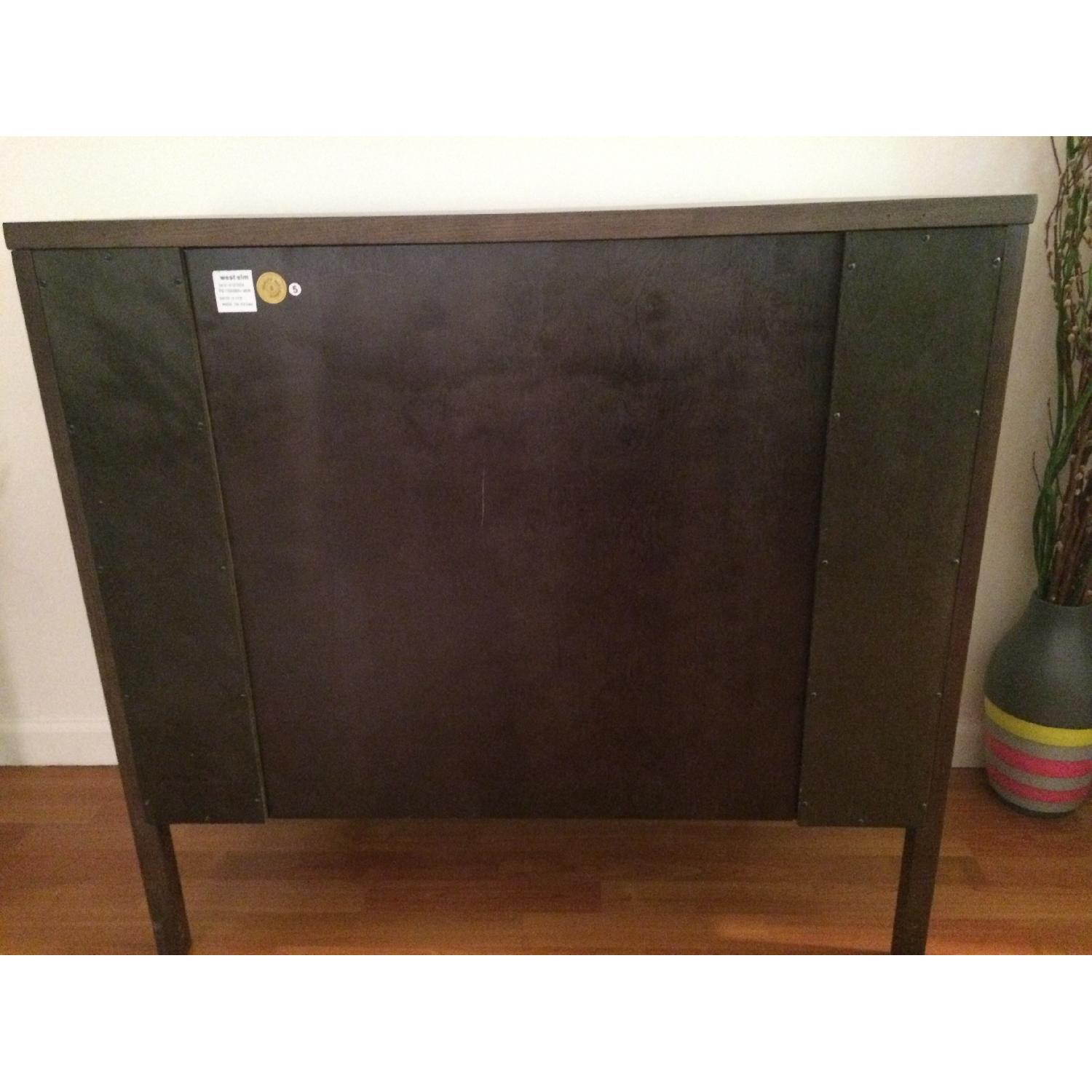 West Elm Curved Front Bar in Smoke - image-3