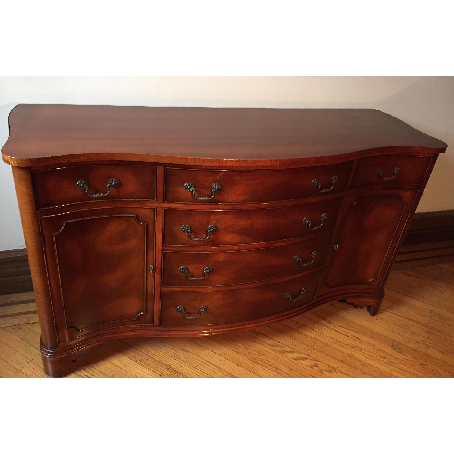 Morganton Duncan Phyfe Serpentine Sideboard - image-1
