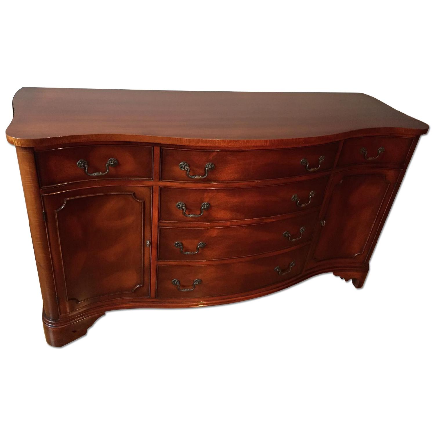 Morganton Duncan Phyfe Serpentine Sideboard - image-0