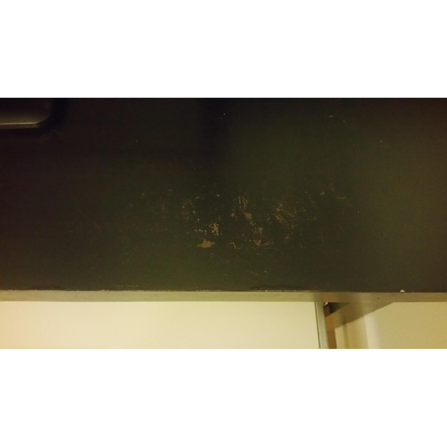 Ikea Mikael Computer Workstation in Black & White - image-5