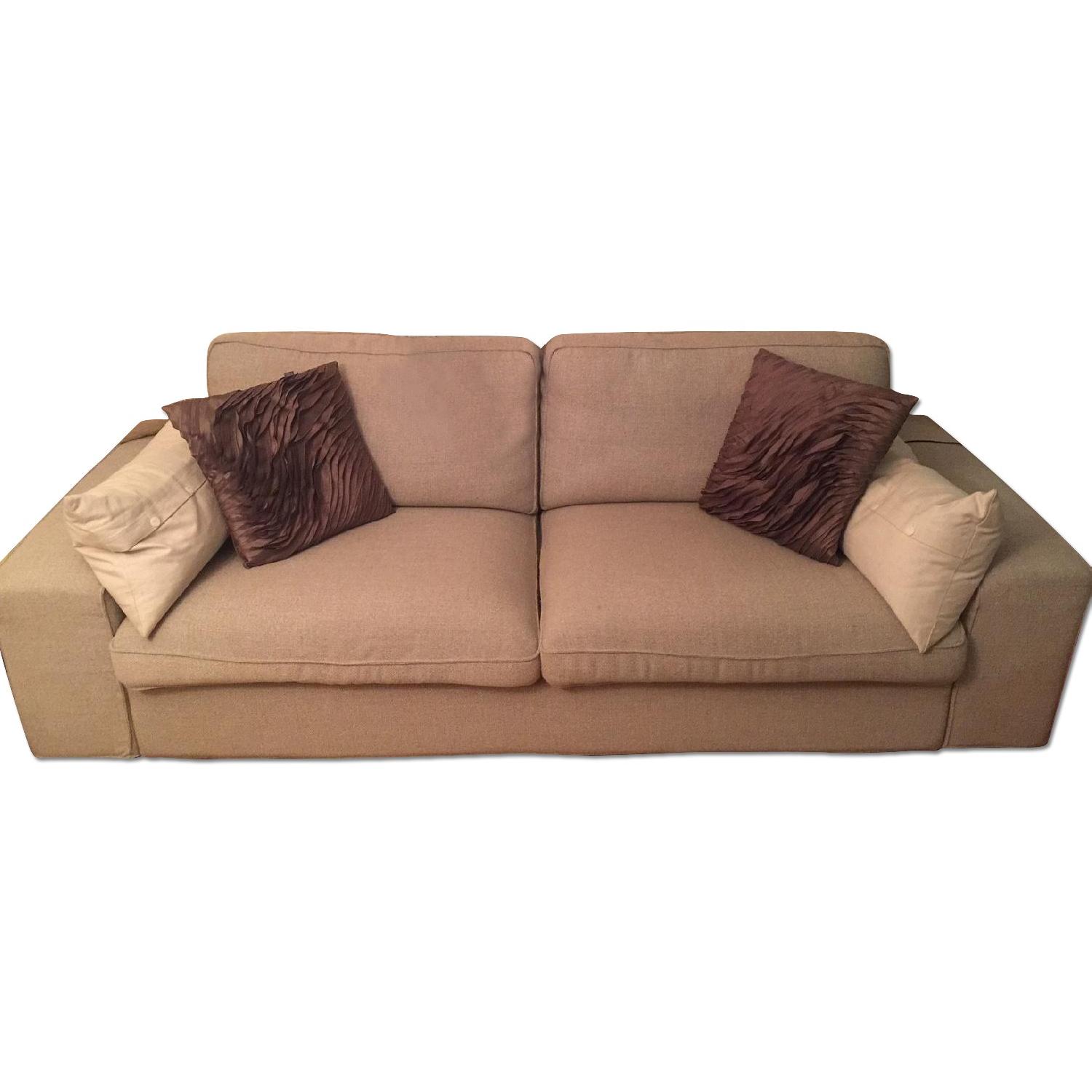 Kivik Sofa Velvet IKEA Kivik 2-seater Cover Velvet Ochre Yellow