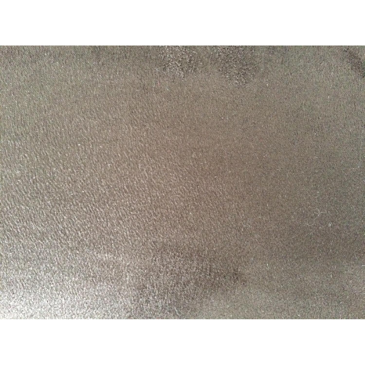 Crate & Barrel Davis Couch in Chocolate Brown - image-6