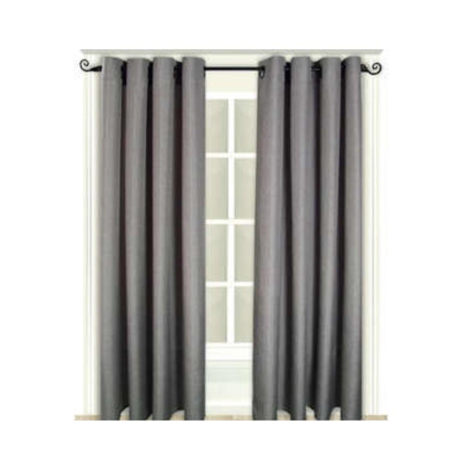 Ashton Grommet Linen Panels Aptdeco