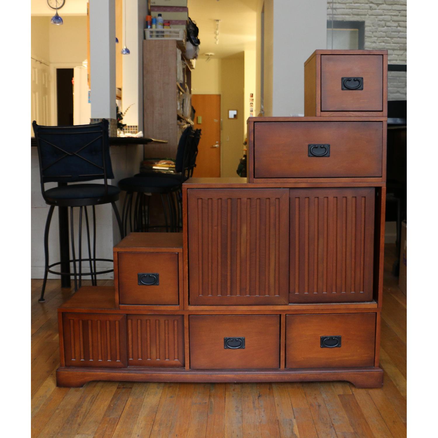 Oriental Tansu Step Chest - image-1