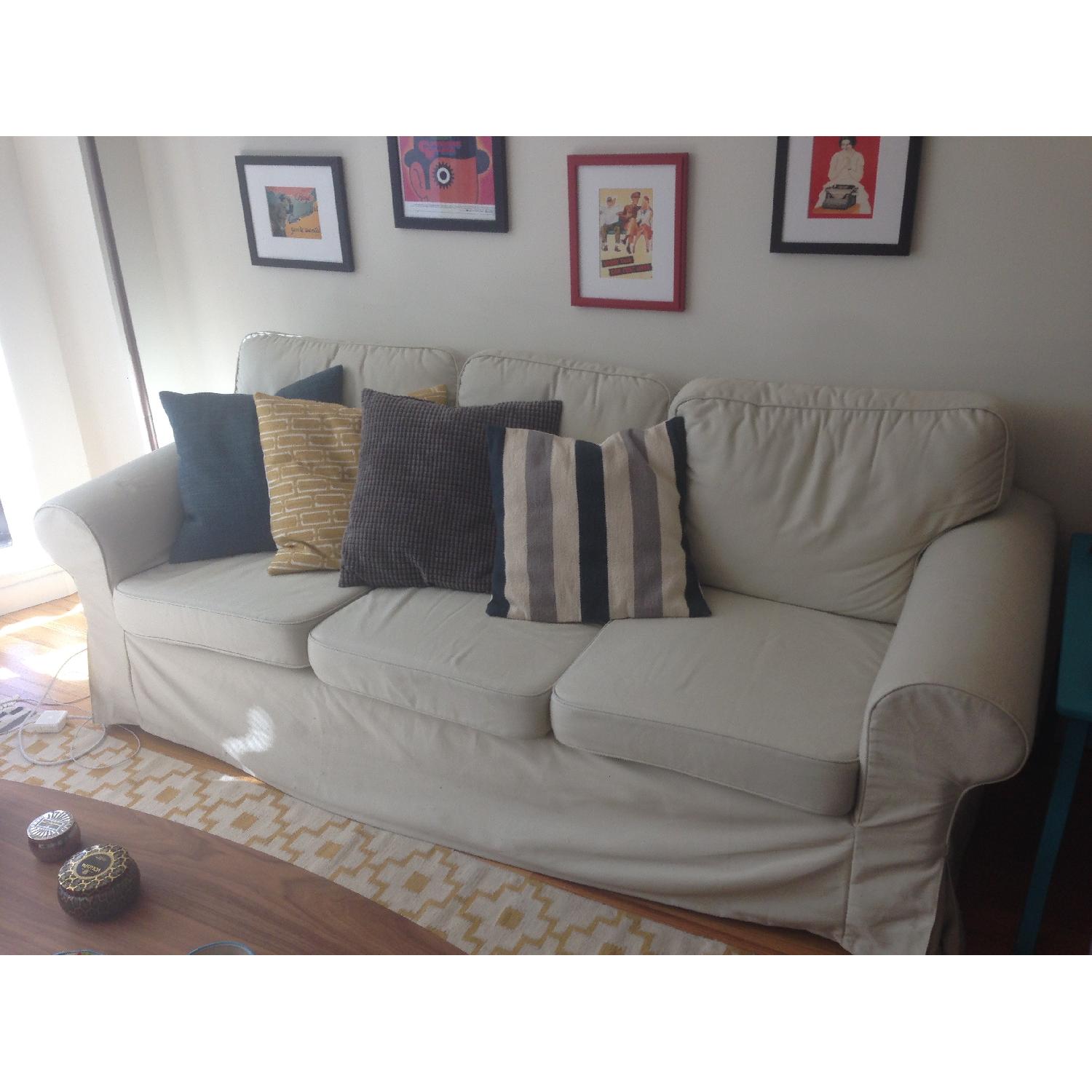 Ikea Sofa w/ Removable Cover - image-3