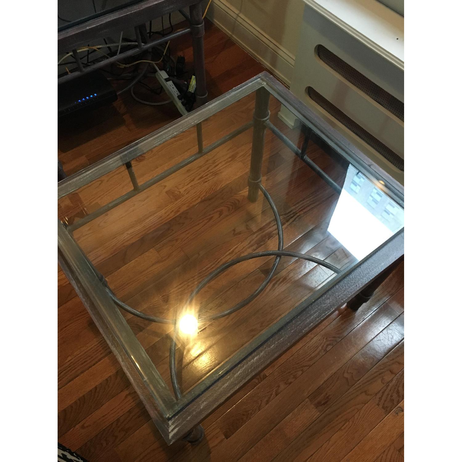 Iron Side Tables - Pair - image-1