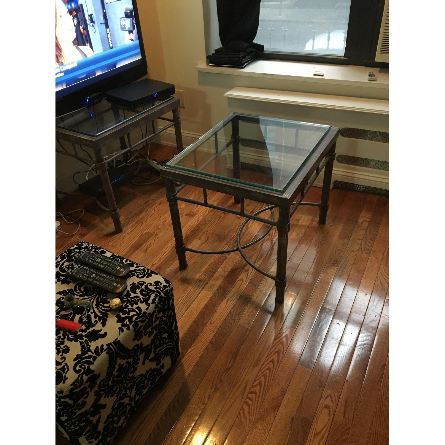 Iron Side Tables - Pair - image-3