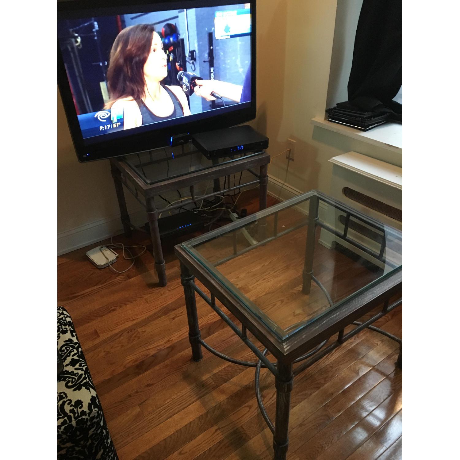 Iron Side Tables - Pair - image-4